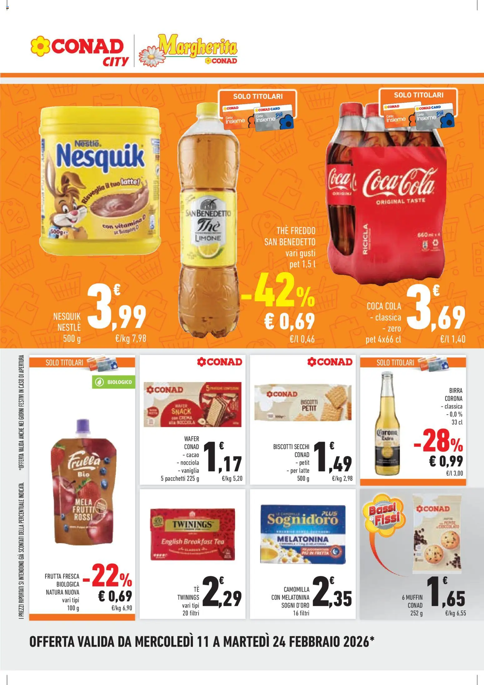 Volantino Conad del 11.02.2026 | Pagina: 12