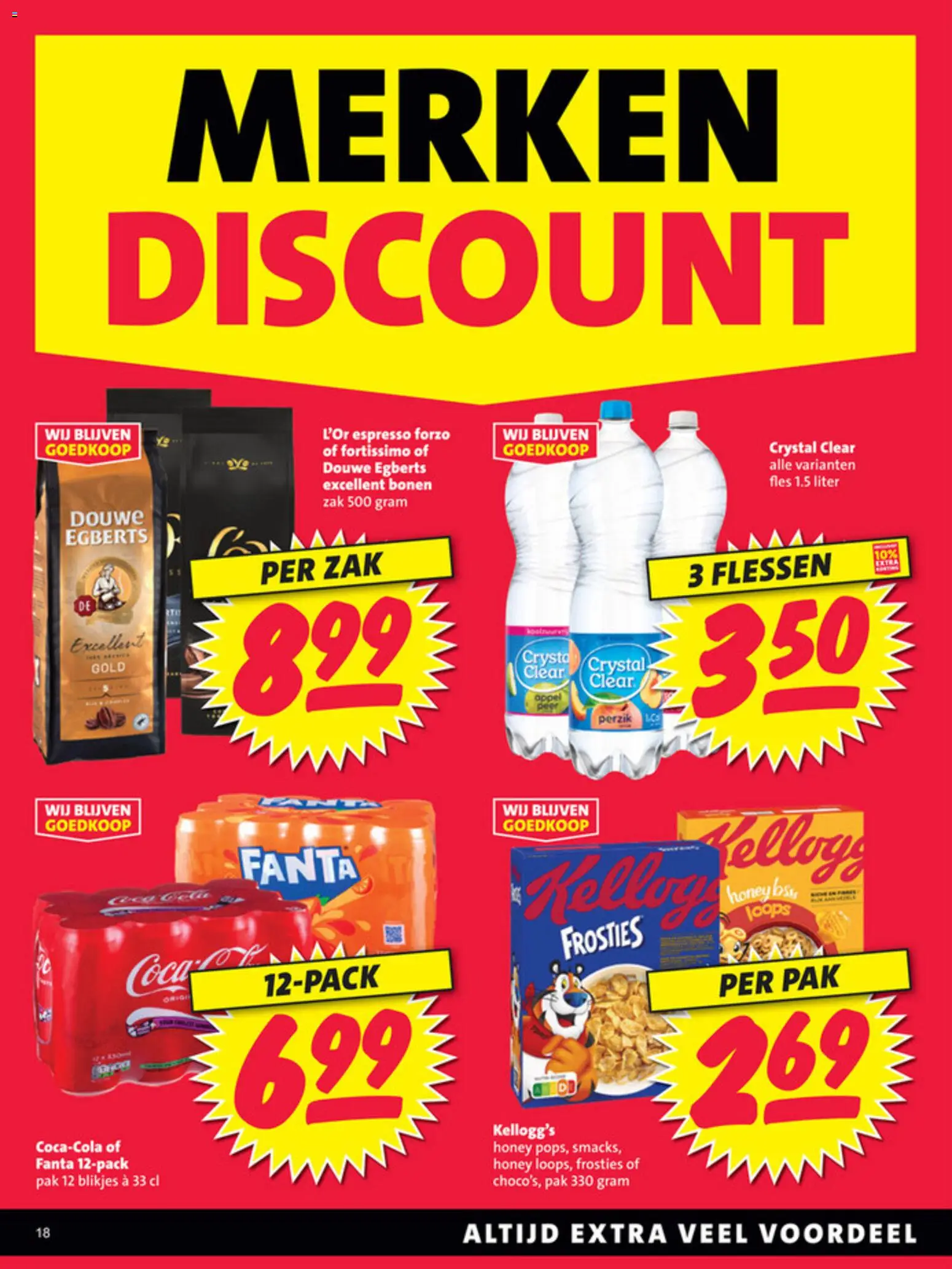 {H1} | Pagina: 18 | Producten: Fles, Fanta, Zak, Appel