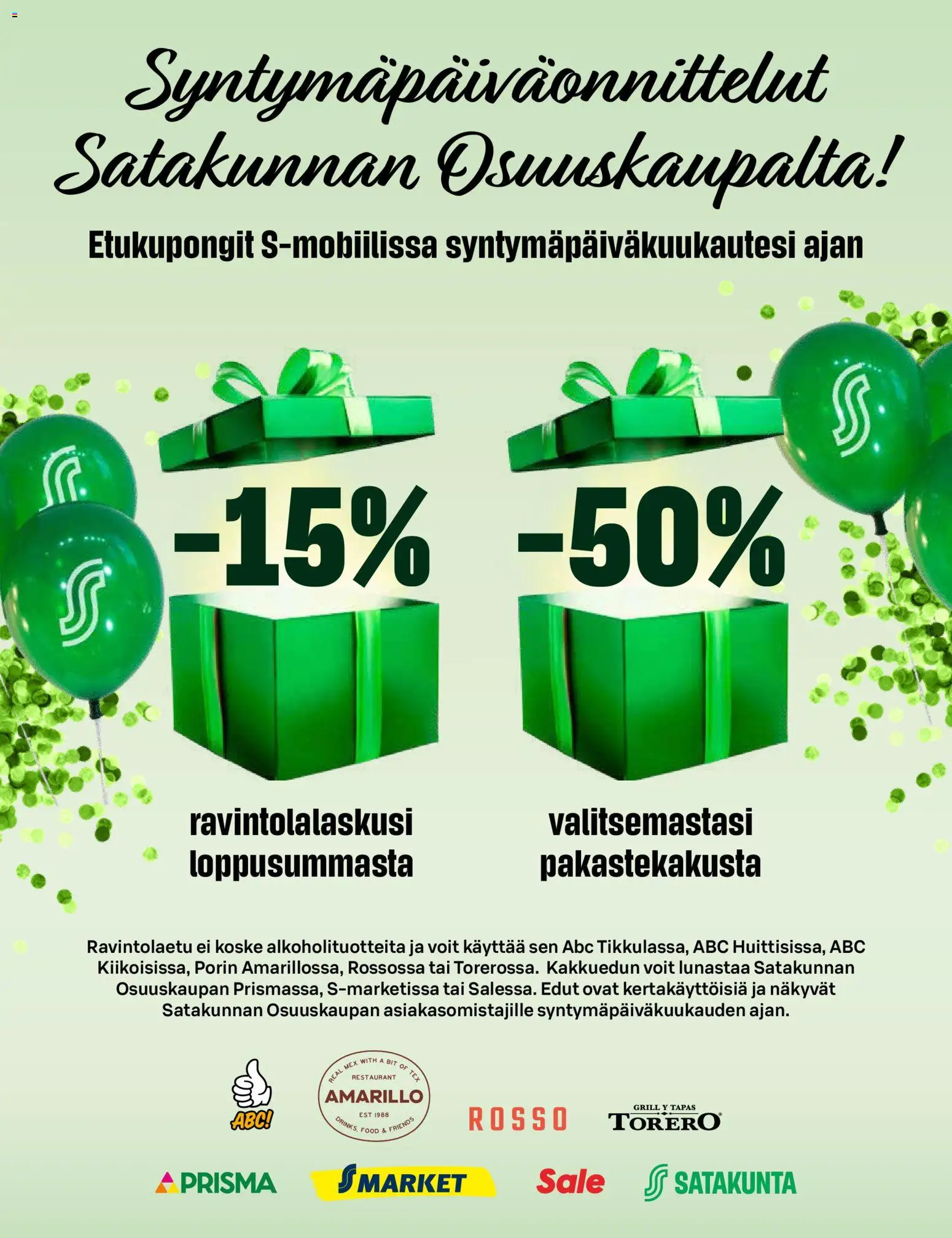 S-market - Satakunnan Osuuskauppa – voimassa 08.02.2026 alkaen | Sivu: 9