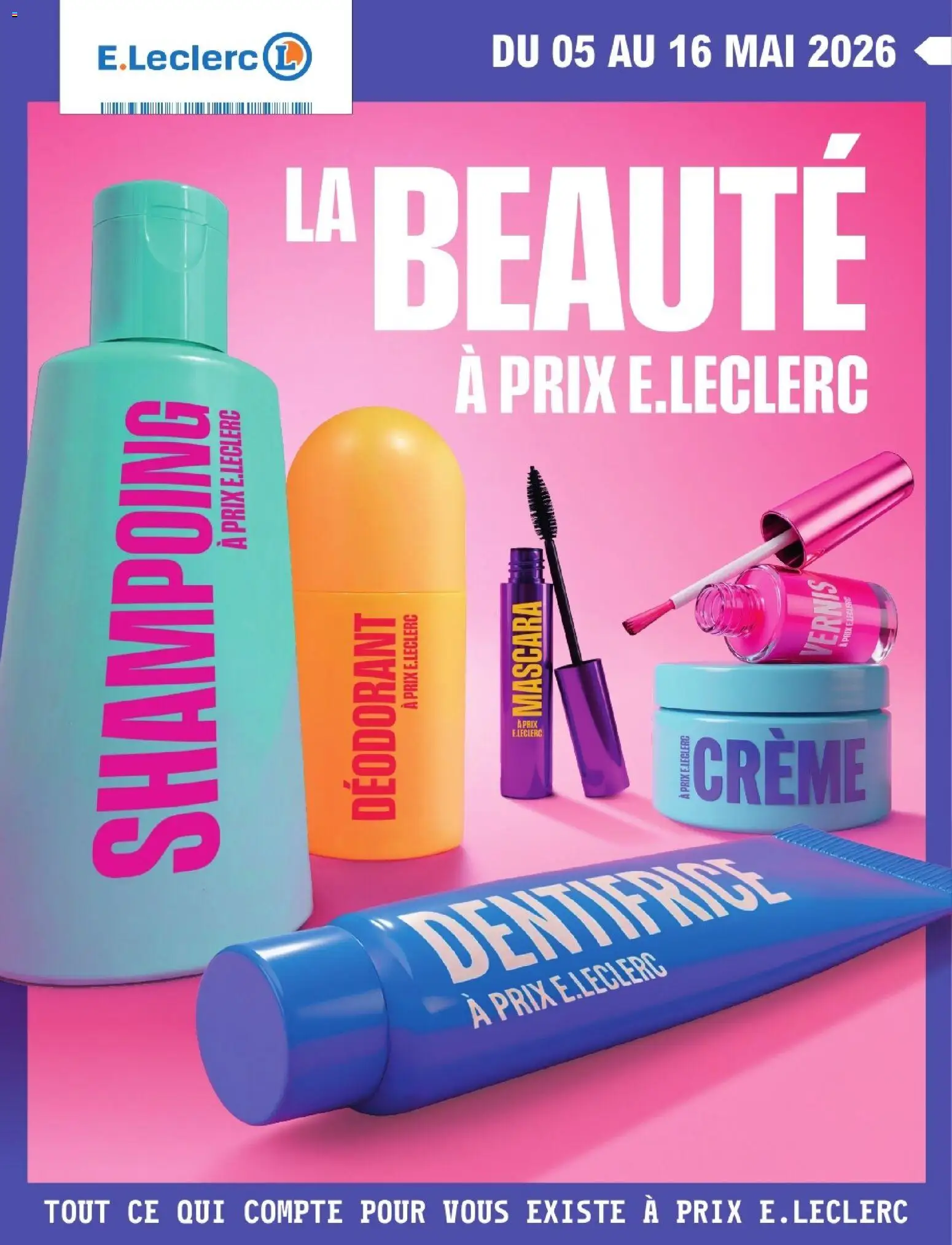 {H1} | Page: 1 | Produits: Mascara, Déodorant, Dentifrice, Crème