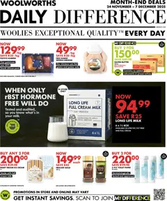 Woolworths specials catalogue – valid from 24.11.2025