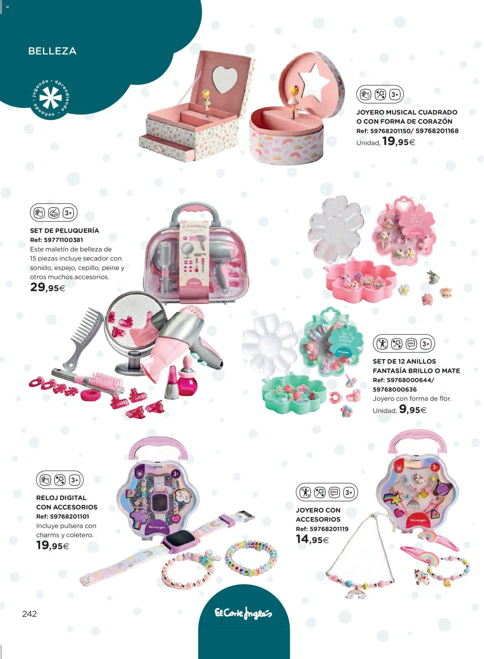 El Corte Inglés ofertas │ válido desde el 27.10.2025 | Página: 242 | Productos: Anillos, Reloj
