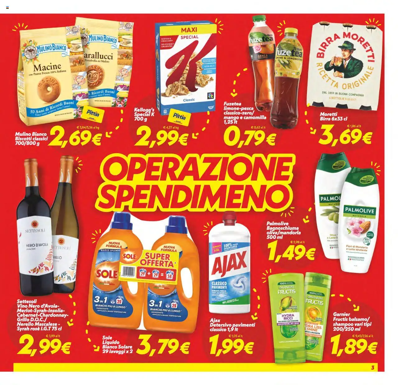 Volantino SuperConveniente del 22.08.2025 | Pagina: 3 | Prodotti: Birra, Panna, Olio, Mango