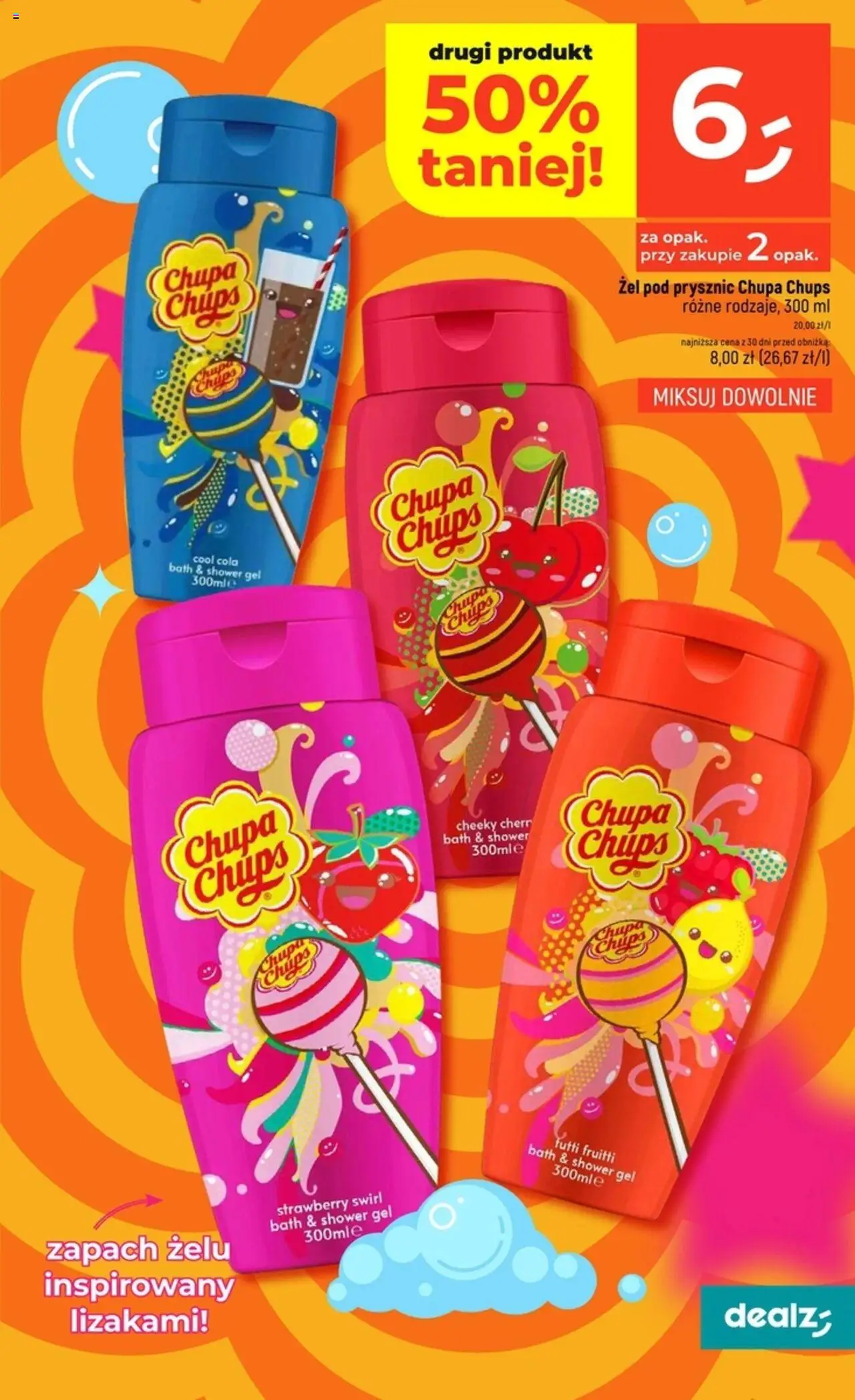 Dealz Gazetka od 14.08.2025 | Strona: 17 | Produkty: Prysznic, Zapach, Żel pod prysznic