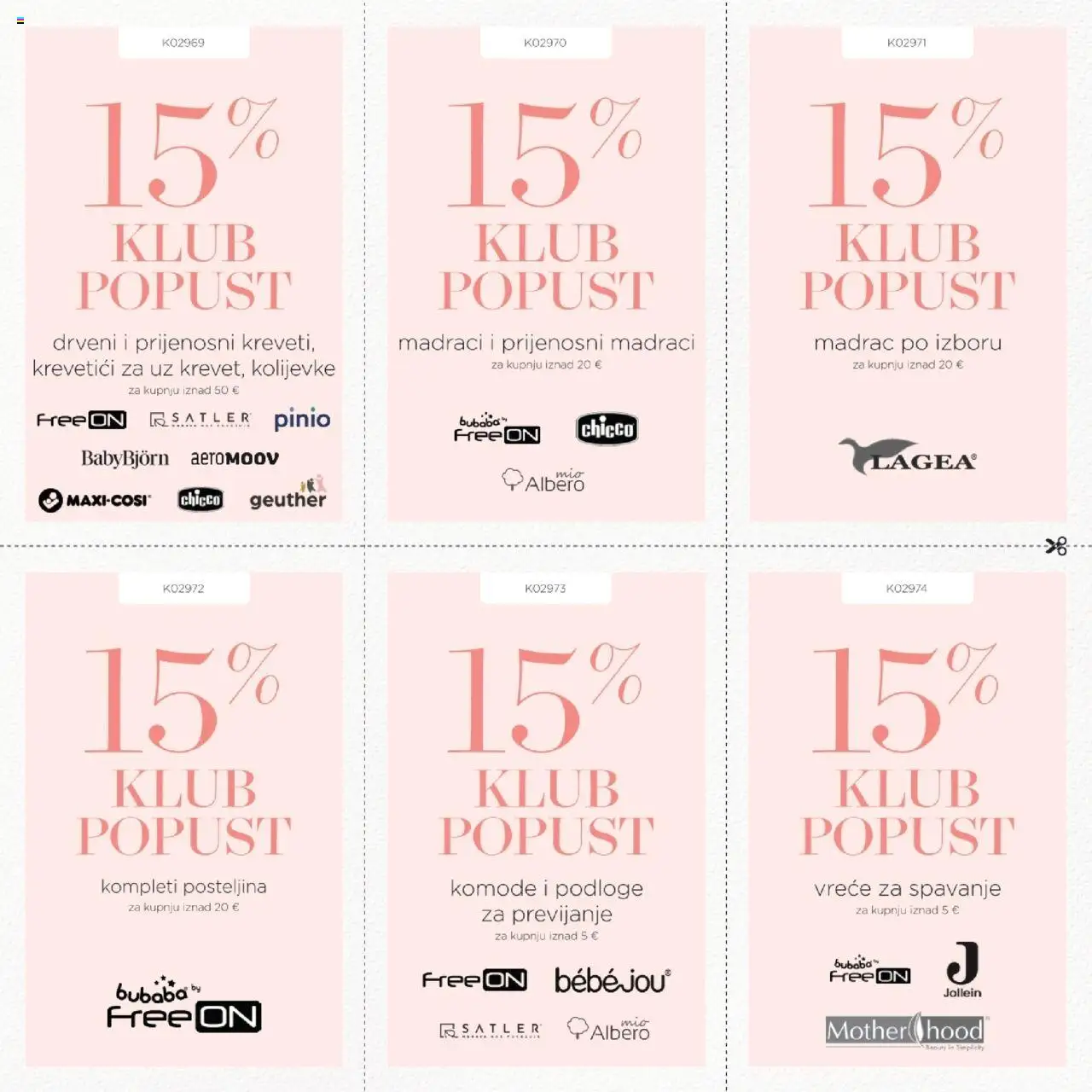Baby Center katalog | vrijedi od 18.09.2025 | Stranica: 31 | Proizvodi: Krevetići, Madrac, Vreće za spavanje, Posteljina