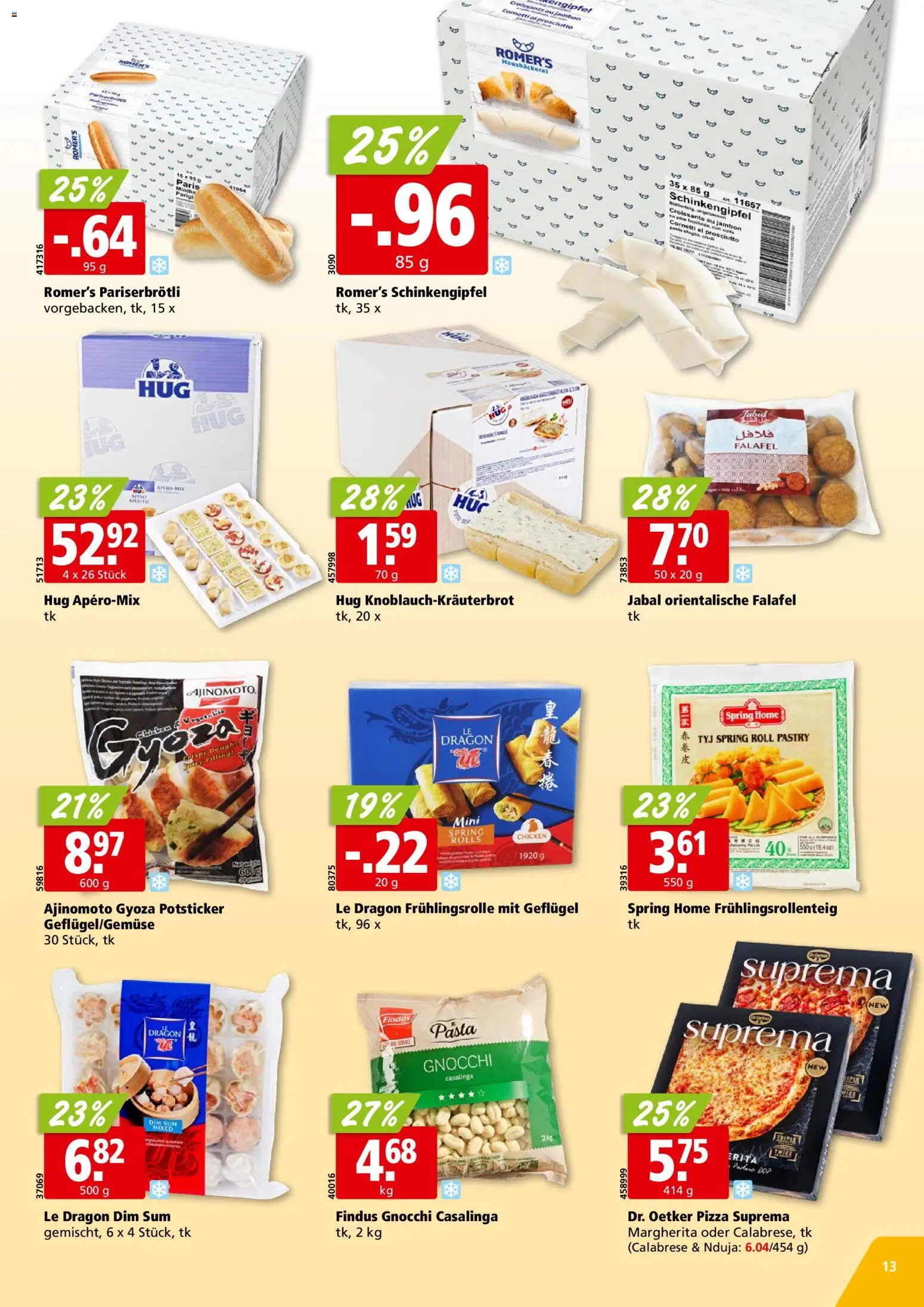 Aligro Aktionen – gültig ab 19.01.2026 | Seite: 13 | Produkte: Pizza, Pasta
