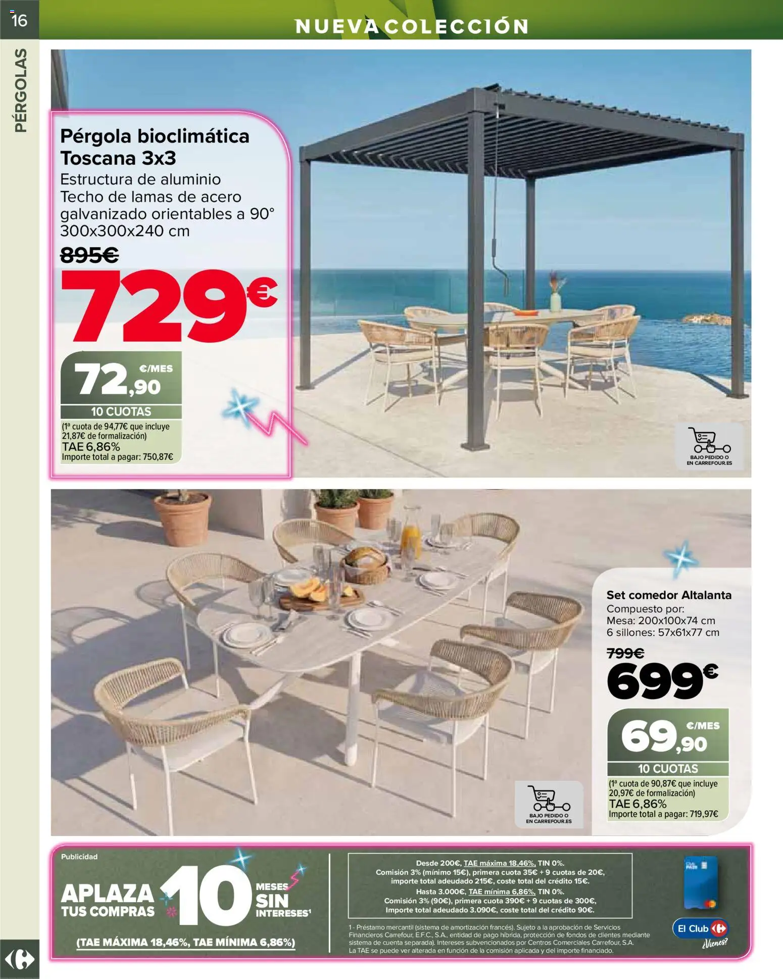 Carrefour Jardin │ válido desde el 14.04.2026 | Página: 16 | Productos: Mesa