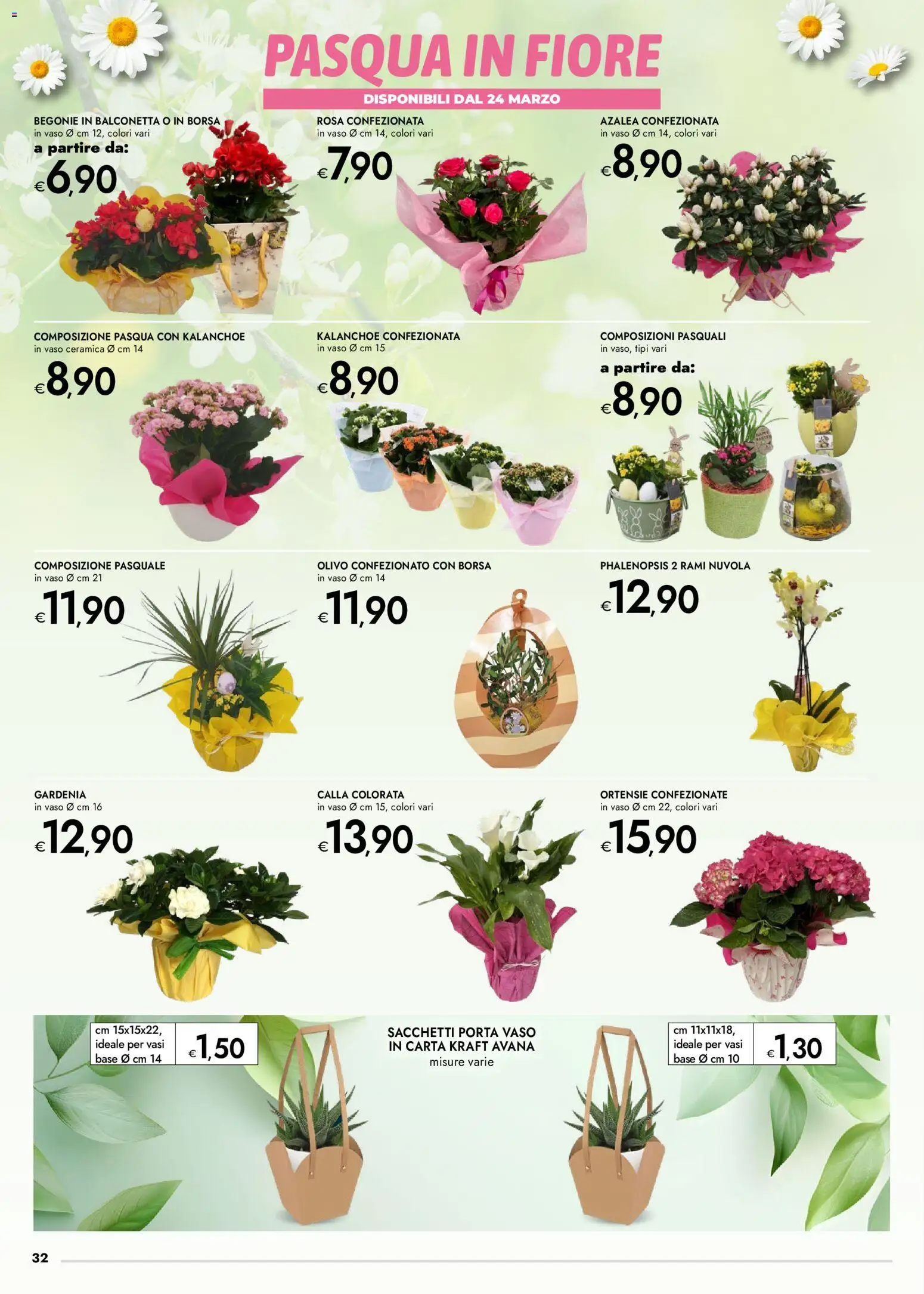 Volantino bennet del 23.03.2026 | Pagina: 32 | Prodotti: Borsa, Vaso