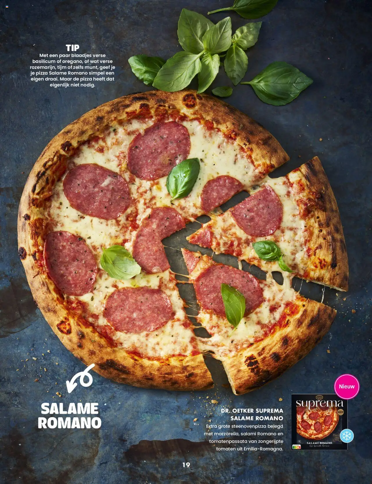 | Pagina: 19 | Producten: Salami, Pizza, Tomaten