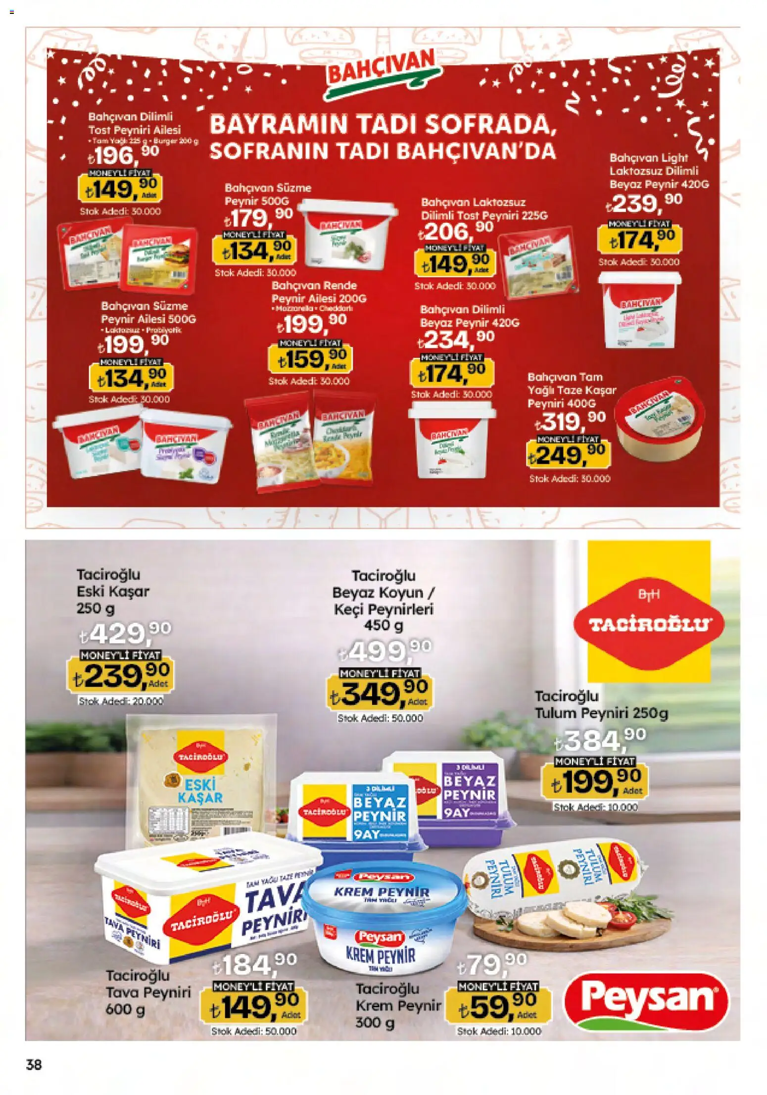 Migros Katalog - Migroskop - 12.03.2026 tarihinden itibaren geçerlidir | Sayfa: 38 | Ürünler: Krem, Peynir, Tulum, Süzme peynir