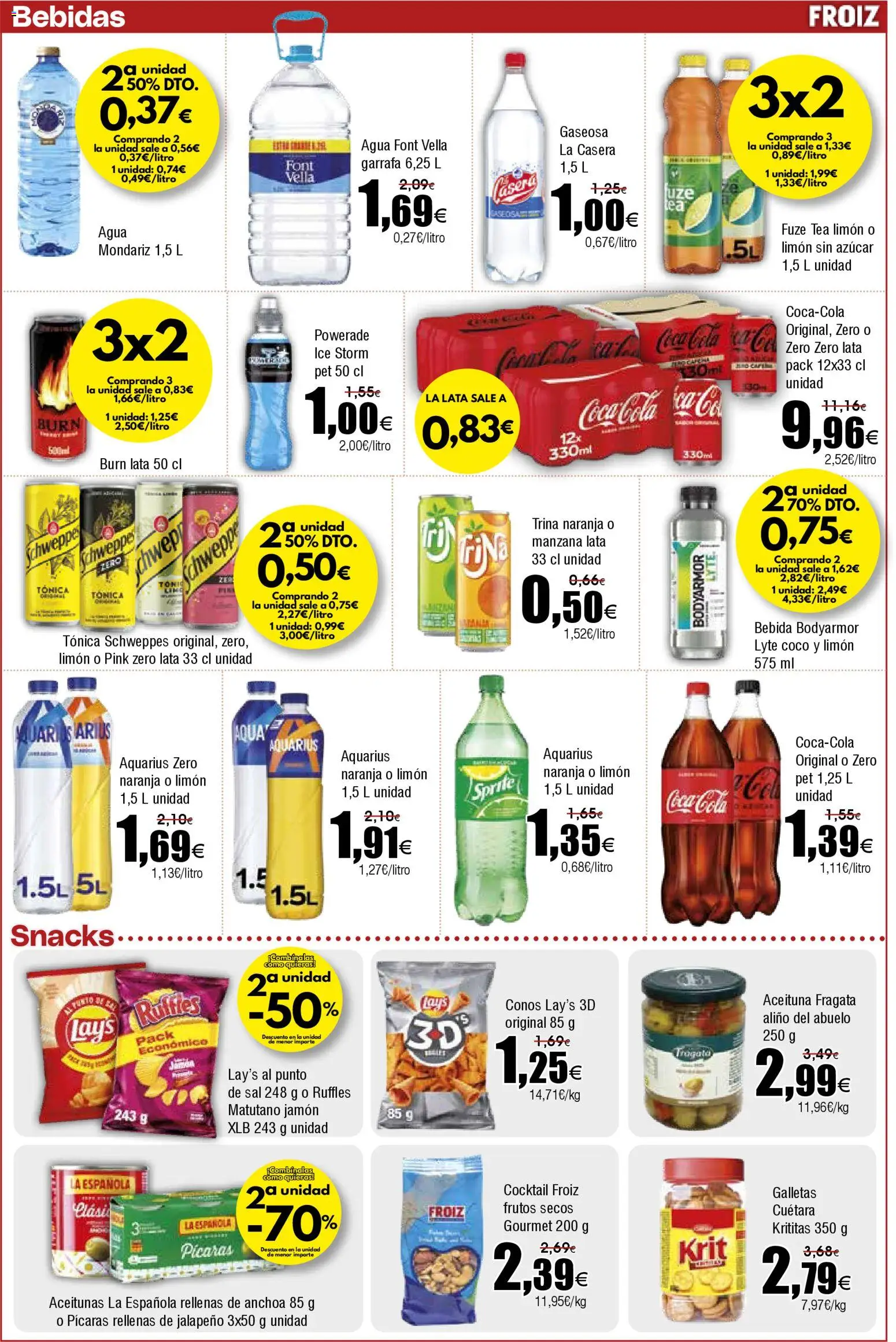 Froiz folleto │ válido desde el 11.02.2026 | Página: 16 | Productos: Jamón, Manzana, Galletas, Πρίζες