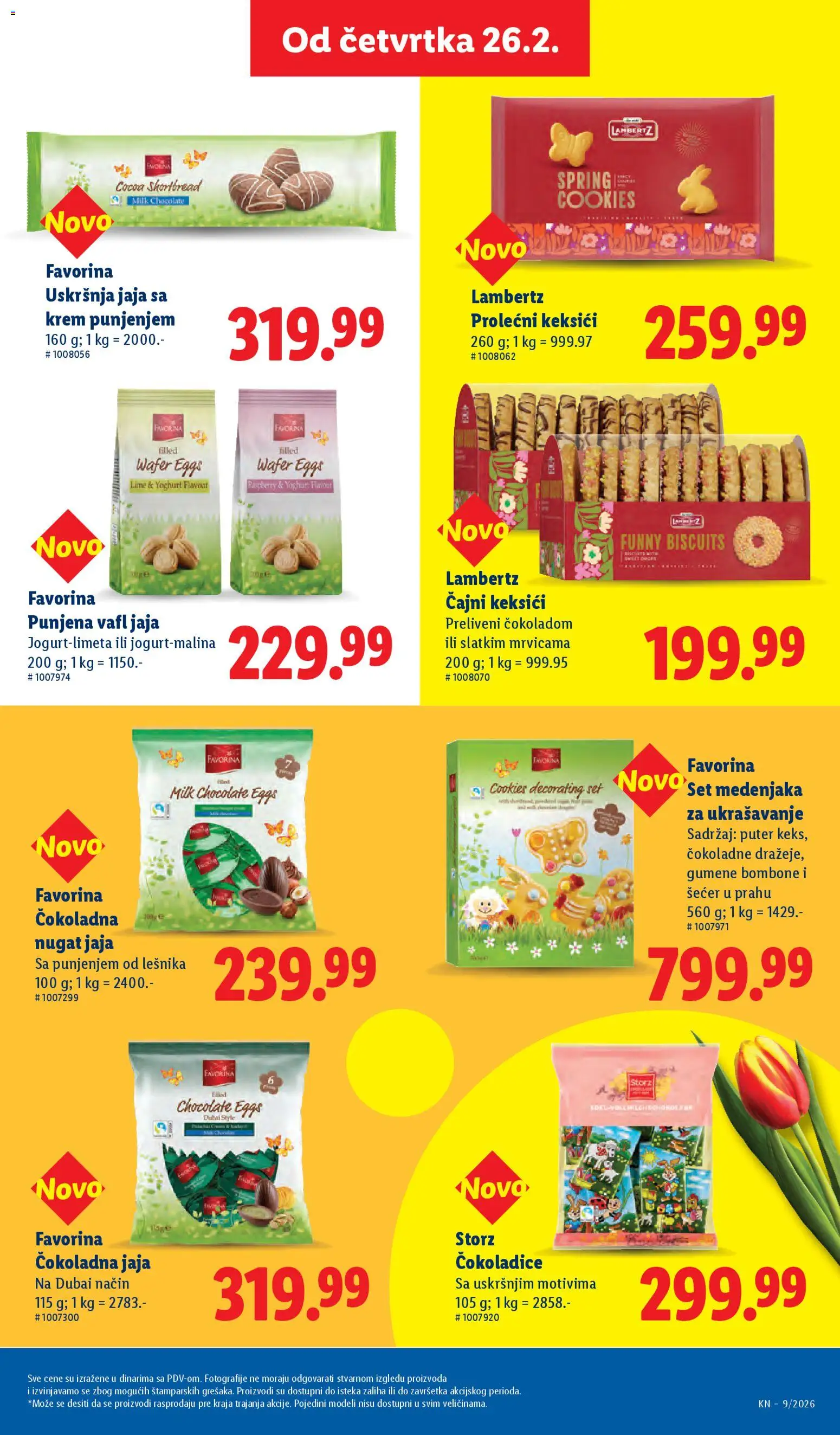 Lidl katalog - važi od 26.02.2026 | Strana: 49 | Proizvode: Bombone, Šećer, Gumene bombone, Puter
