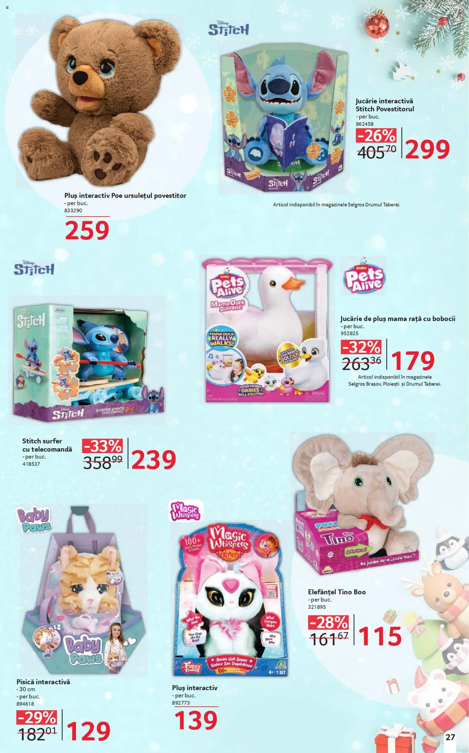 Noul catalog Selgros – valabil de la 06.12.2025 | Pagină: 27 | Produse: Rață