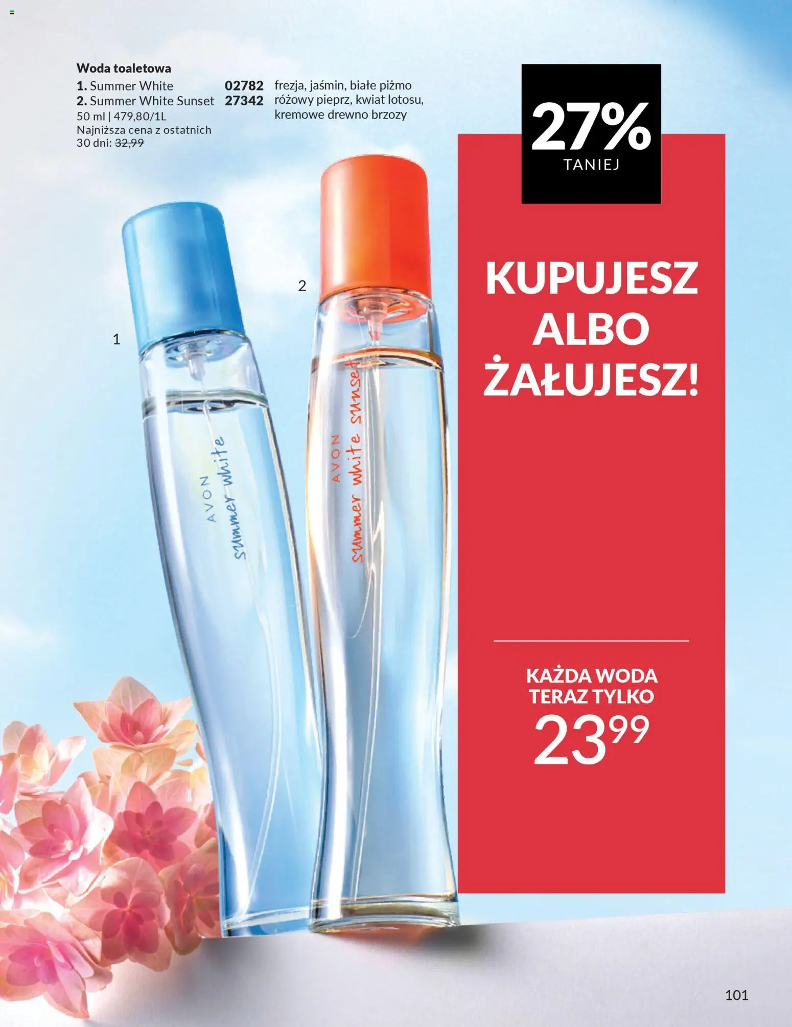 Avon Katalog 1 2026 od 01.01.2026 | Strona: 100 | Produkty: Woda toaletowa, Woda