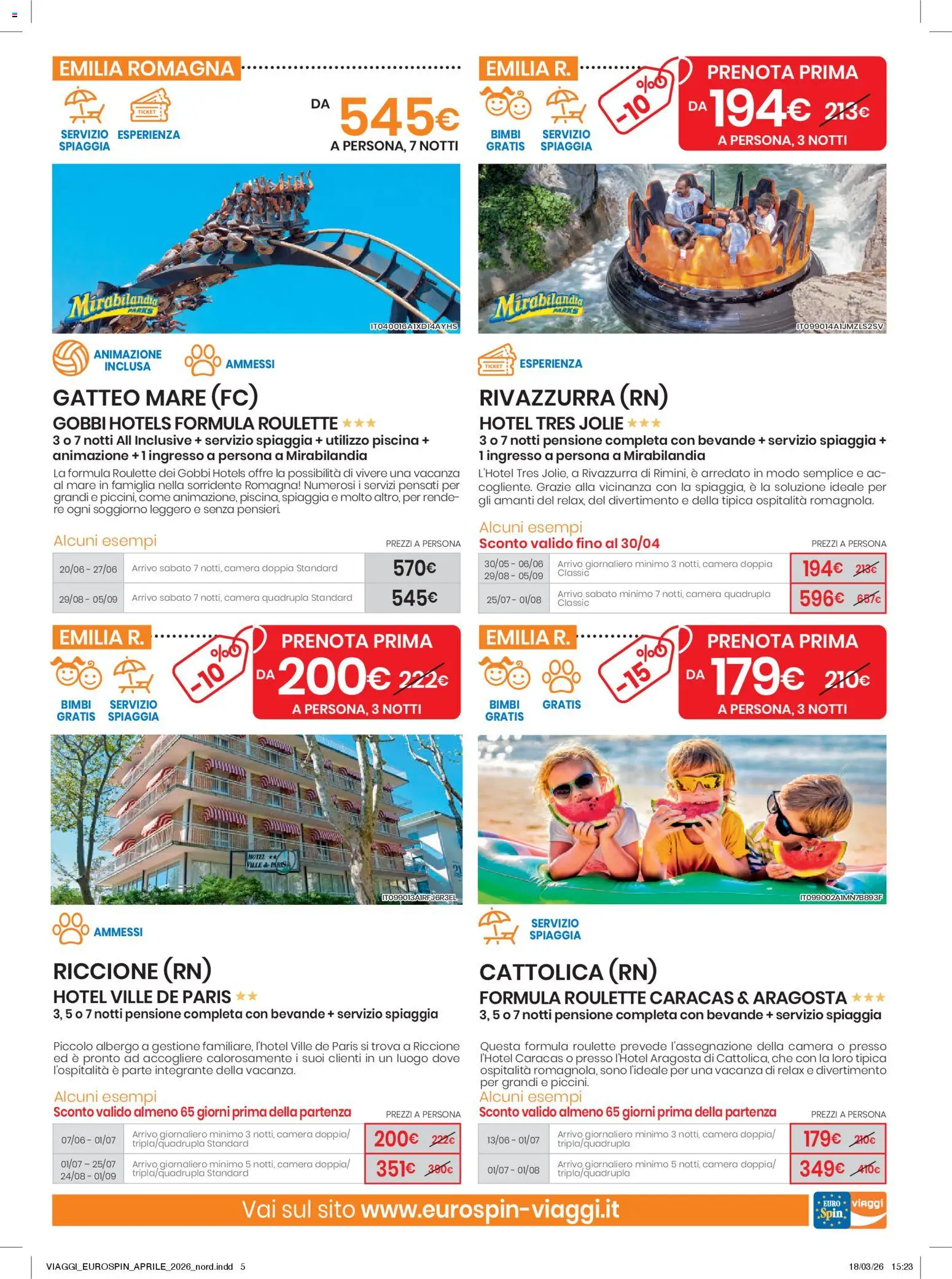 Volantino Eurospin del 02.04.2026 | Pagina: 5 | Prodotti: Piscina