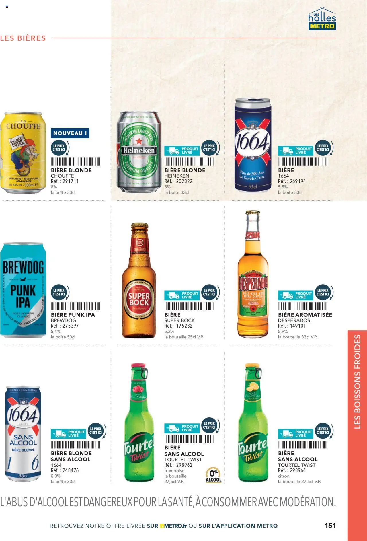  | Page: 151 | Produits: Desperados, Alcool, Bière blonde, Bière