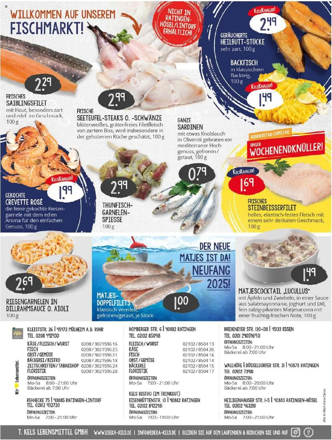 Edeka prospekt Ratingen-Hösel	 - gültig ab dem 29.06.2025 | Seite: 20 | Produkte: Joghurt, Thunfisch, Spieße, Obst