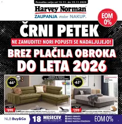 Harvey Norman katalog akcije – veljaven od 13.11.2025