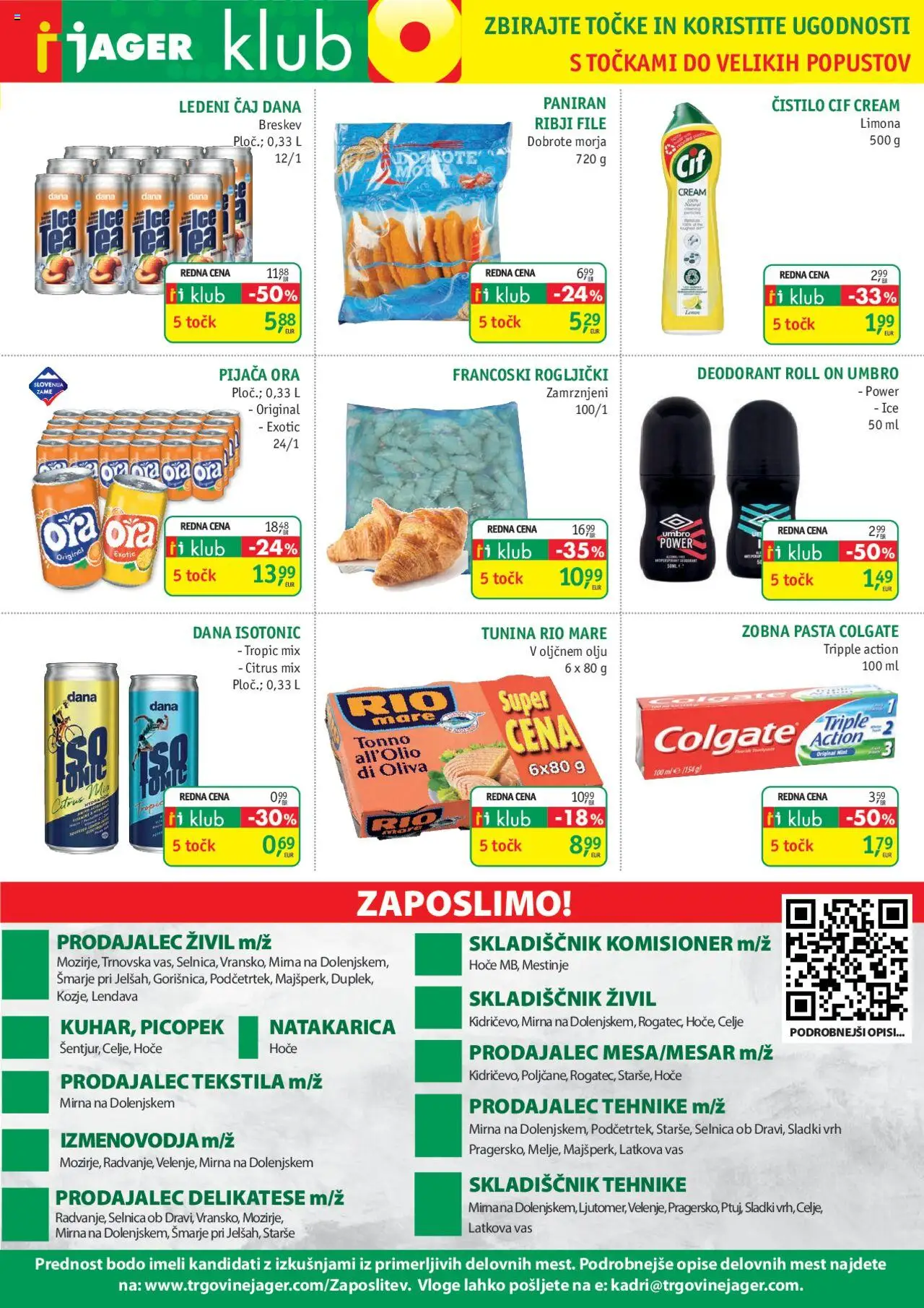 Novi Jager katalog ponudbe – veljaven od 10.09.2025 | Stran: 13 | Izdelki: Rogljički, Ledeni čaj, Deodorant, Zobna pasta