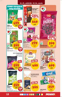 SALTY FÖLDIMOGYORÓ, pörkölt, sózott, 250 g - amely érvényes a következő dátumtól: 29.01.2026 | Oldal: 17