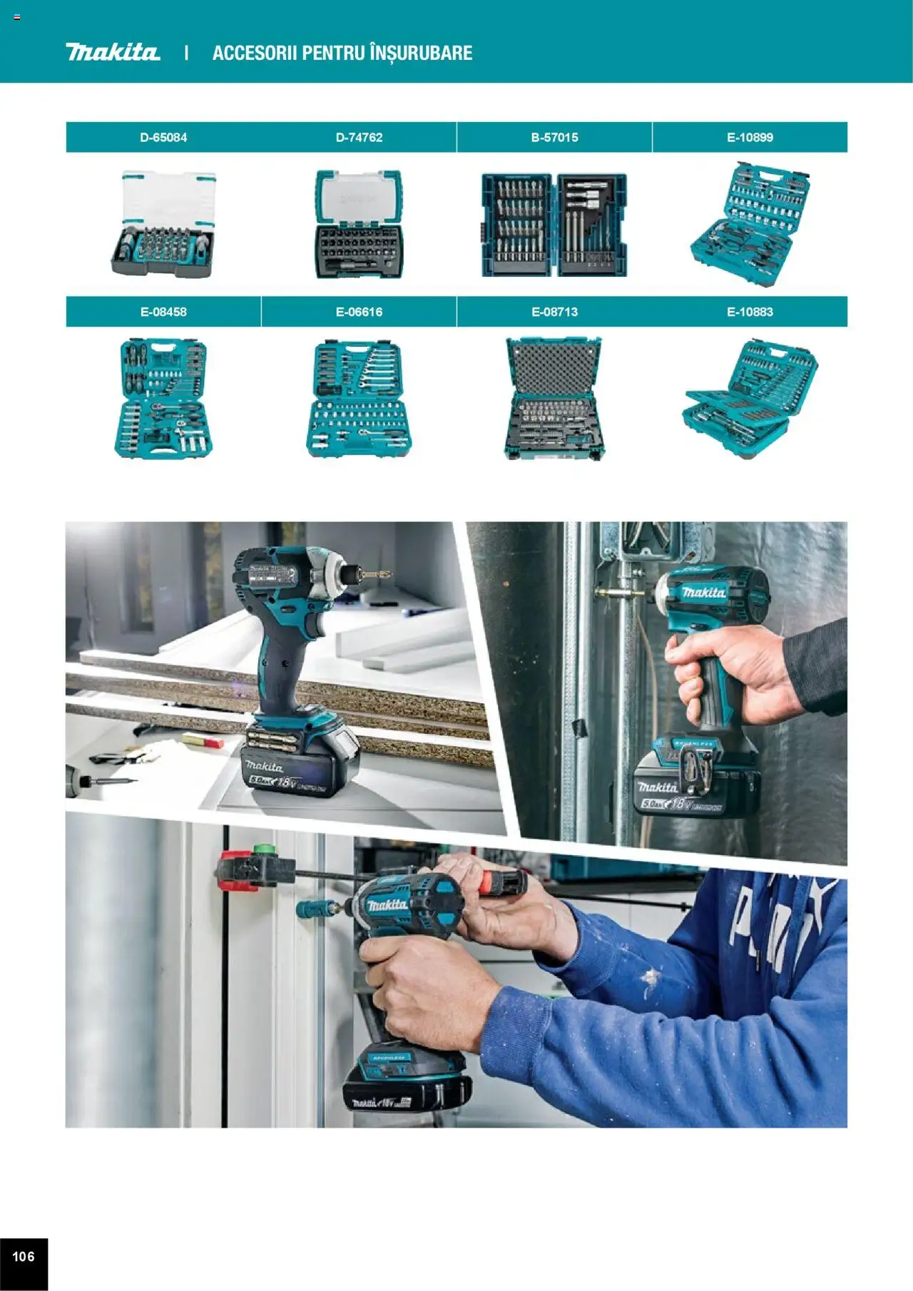 Noul catalog Makita – valabil de la 01.04.2025 | Pagină: 106