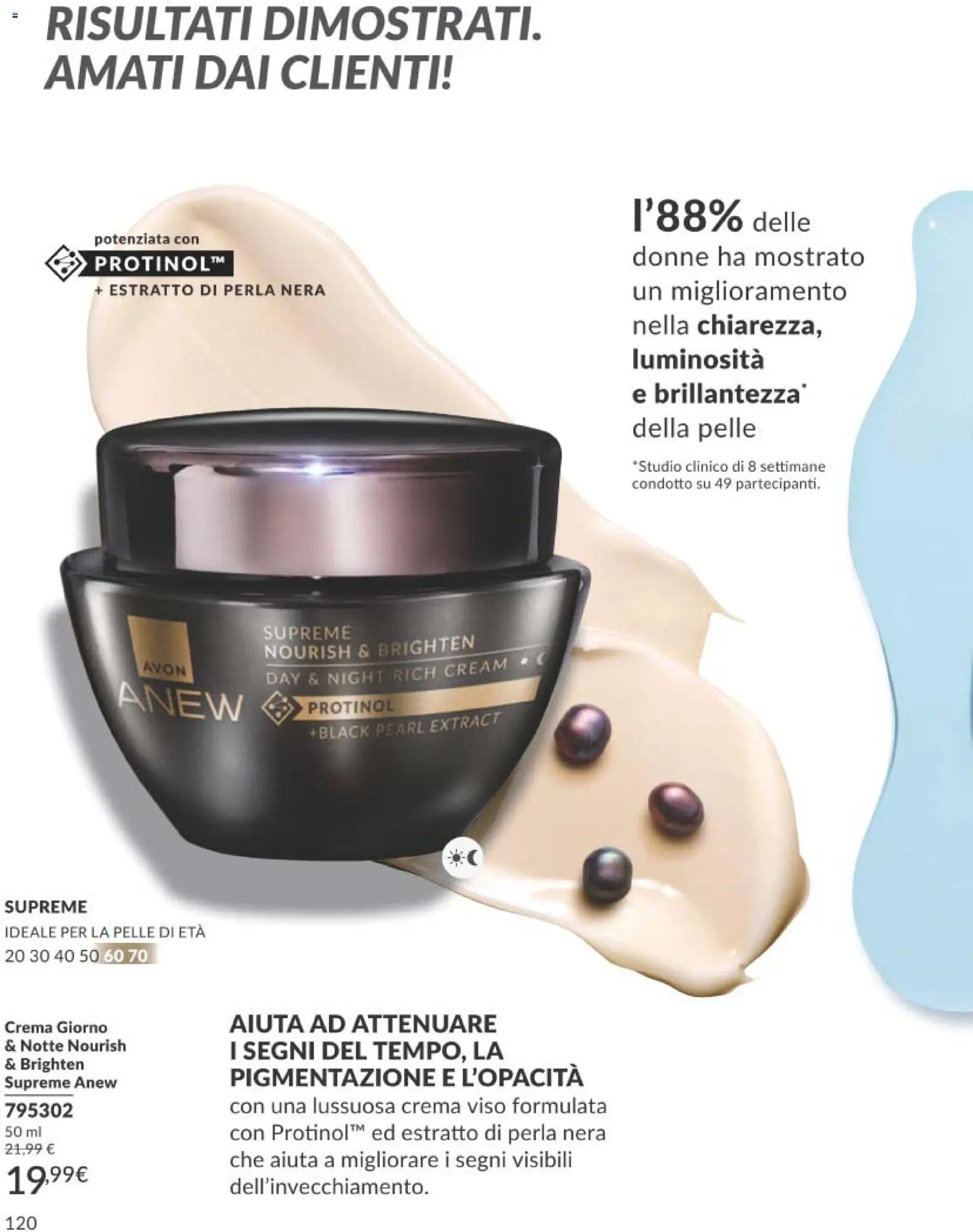 Volantino Avon del 01.04.2026 | Pagina: 120 | Prodotti: Crema, Crema viso