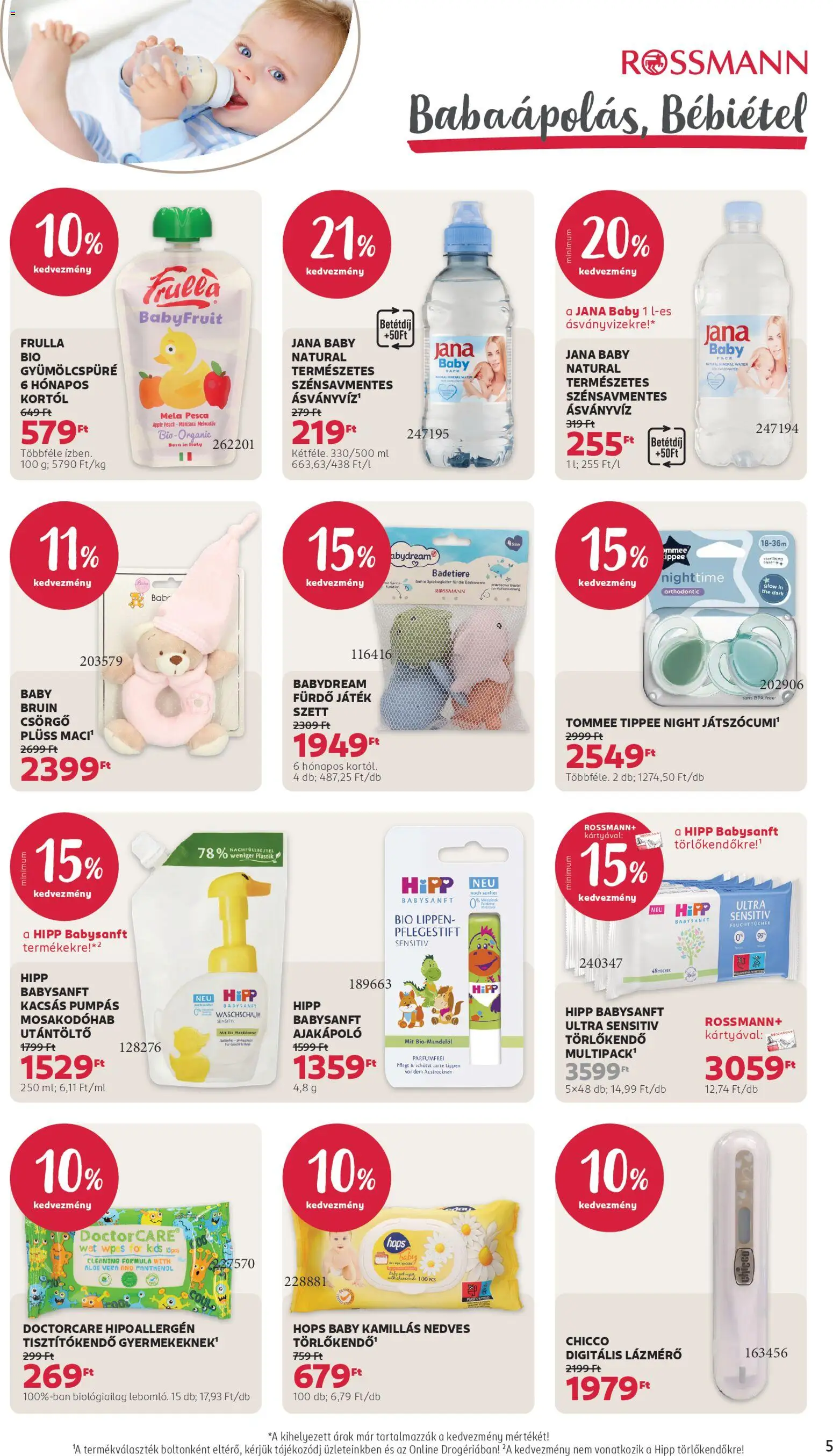 Rossmann akciós ujság - amely érvényes a következő dátumtól: 13.04.2026 | Oldal: 5 | Termékek: Játék, Törlőkendő, Aloe vera, Nedves törlőkendő