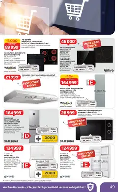 Auchan Akciós újság - amely érvényes a következő dátumtól: 08.01.2026 | Oldal: 49