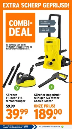 GAMMA folder - Voorbeeld van een folder van GAMMA, geldig van 02.03.2026 | Pagina: 4 | Producten: Grasmaaier, Trimmer, Robot, Maaier