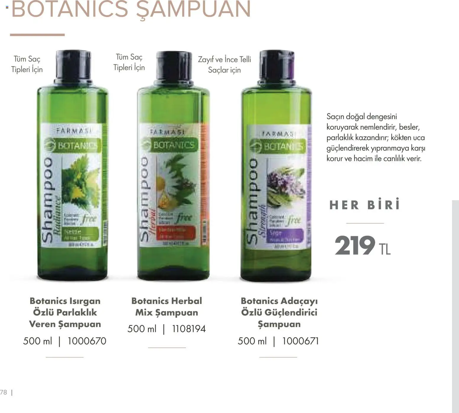 Farmasi Katalog - 01.11.2025 tarihinden itibaren geçerlidir | Sayfa: 78