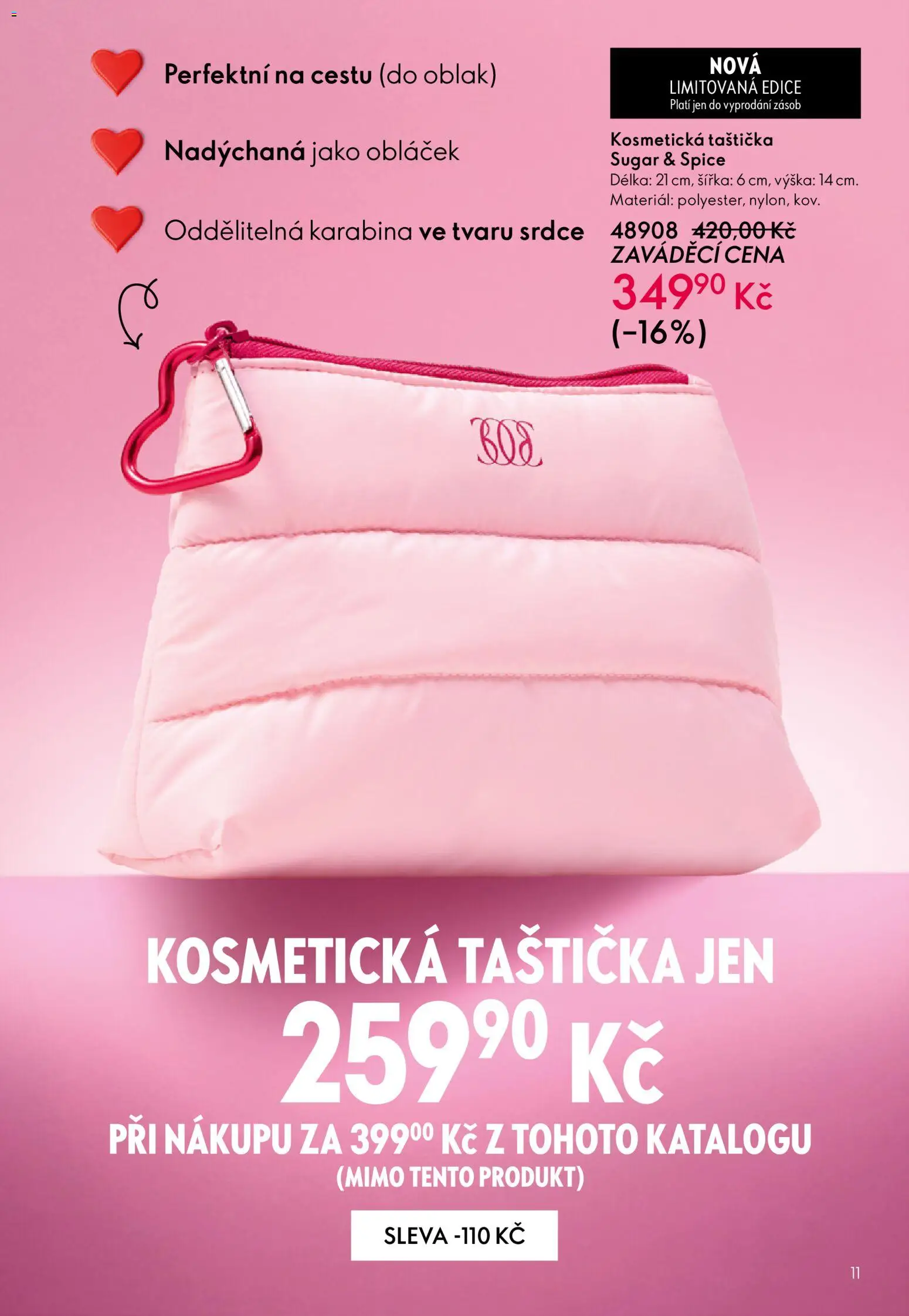 Oriflame katalog č.02/2026 od 21.01.2026 | Strana: 11 | Produkty: Kosmetická taštička