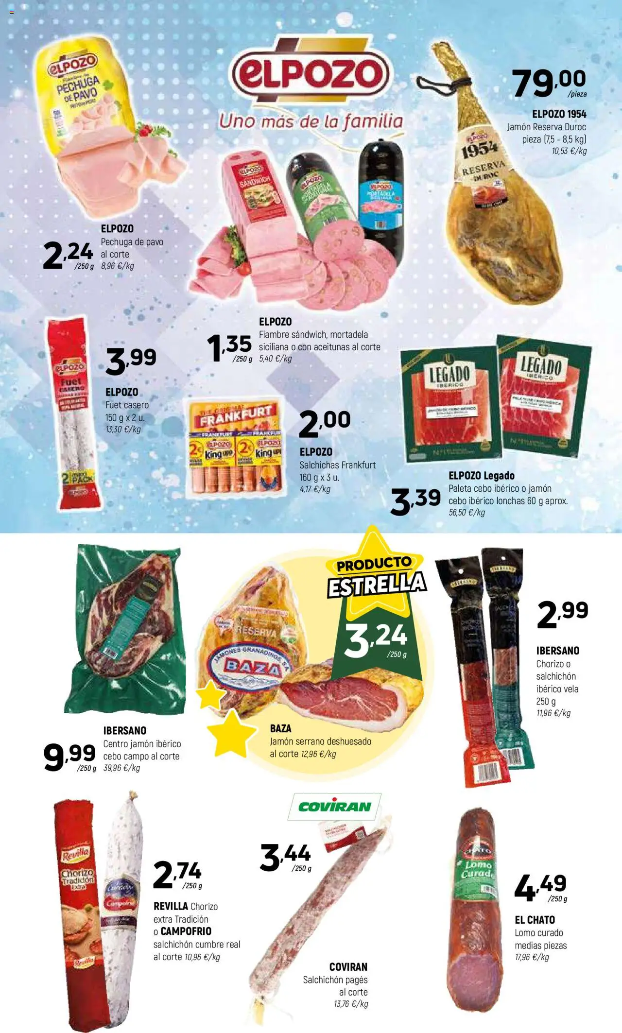 Coviran ofertas │ válido desde el 03.06.2025 | Página: 4 | Productos: Medias, Jamón ibérico, Vela, Mortadela