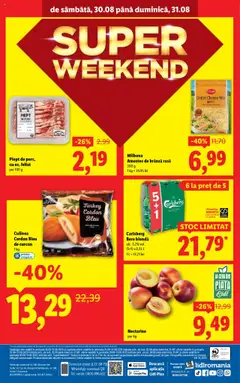 Milbona Amestec de brânză rasă, 200 g, 1 kg = 34,95 lei – valabil de la 25.08.2025 | Pagină: 74