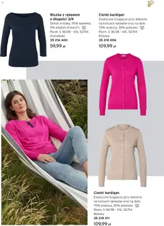 Pogląd oferty "Tchibo promocje" - ważna od 31.03.2026 | Strona: 11 | Produkty: Bluzka, Kardigan
