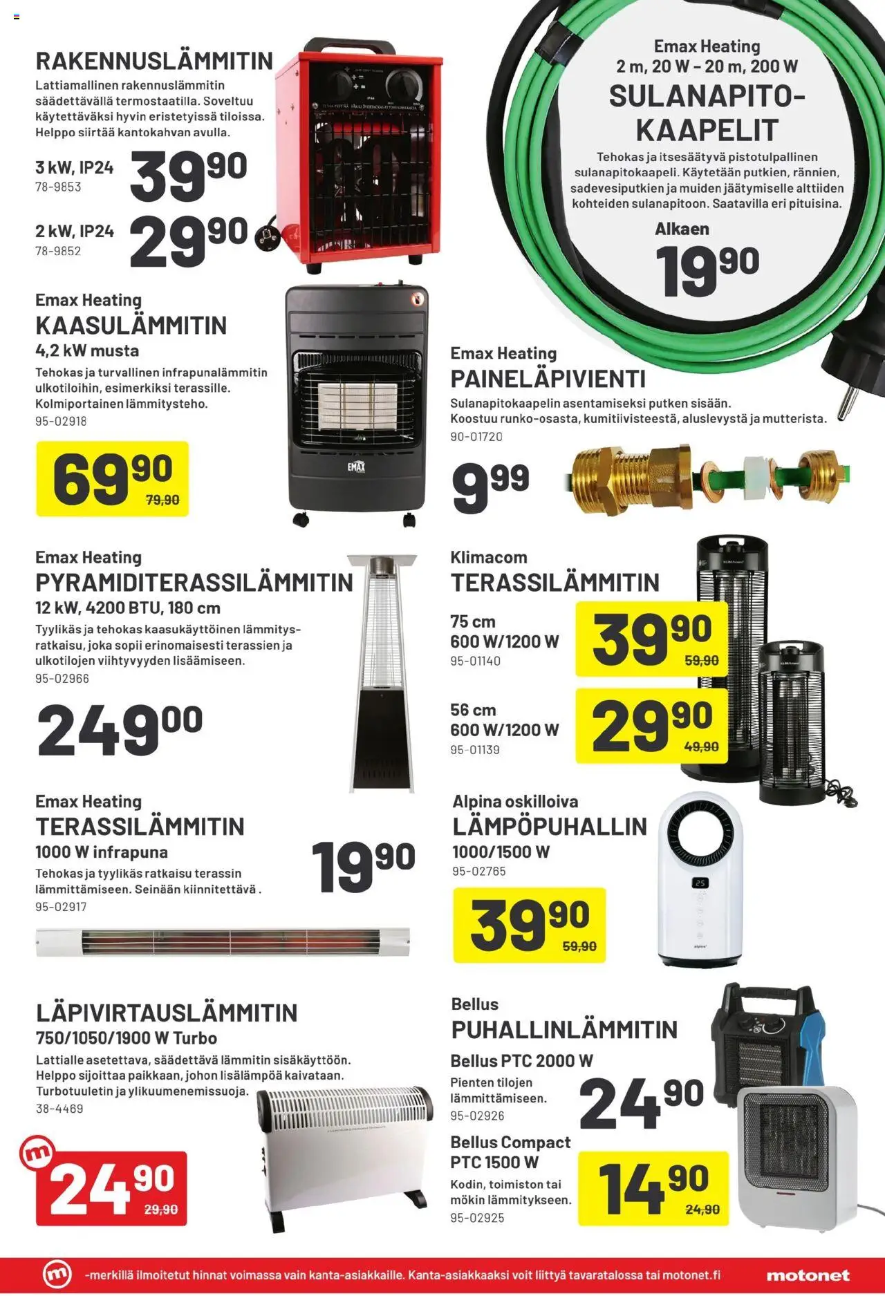 Motonet tarjoukset – voimassa 17.09.2025 alkaen | Sivu: 3
