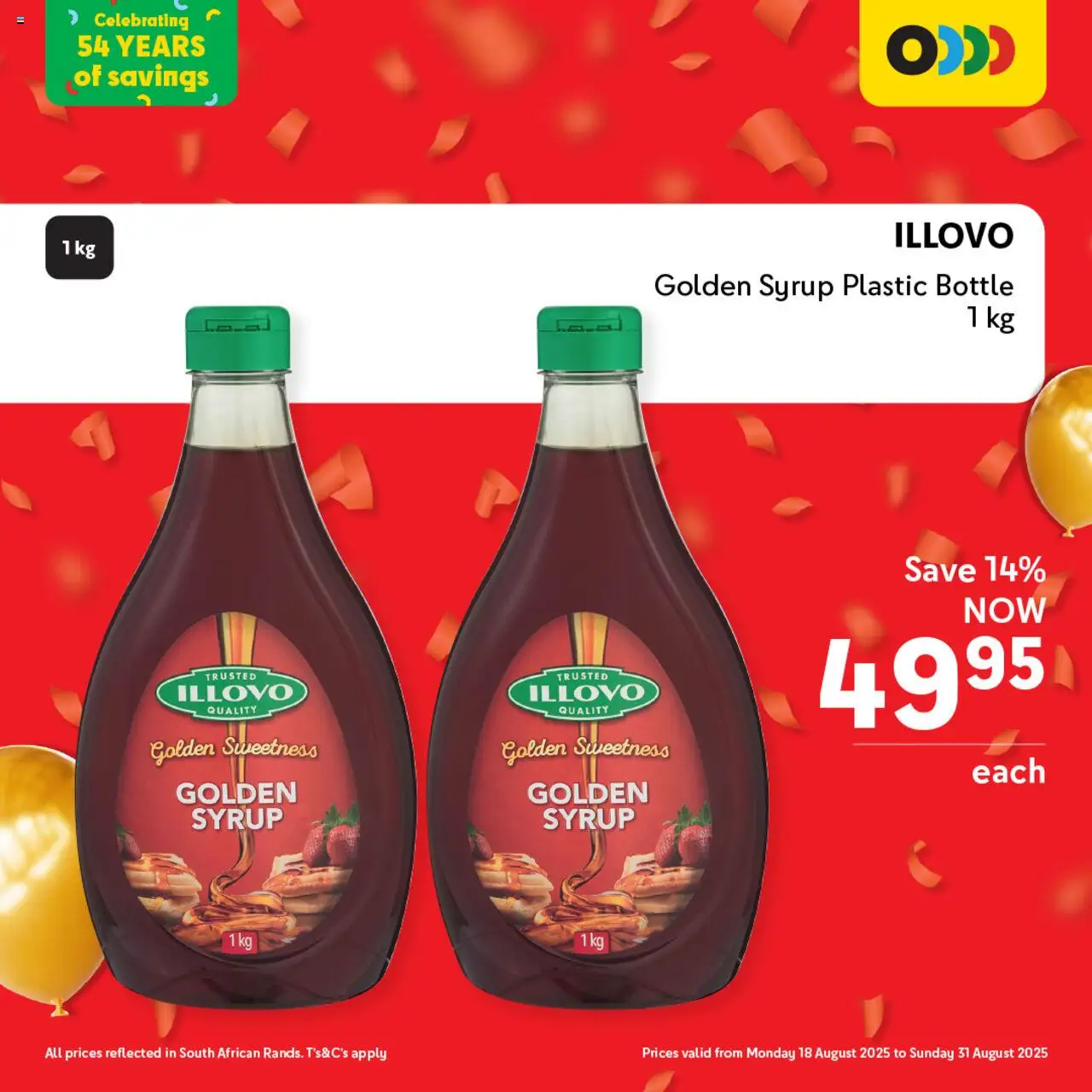Makro Birthday Deals Baking │ valid from 18.08.2025 | Page: 2 | Products: Syrup