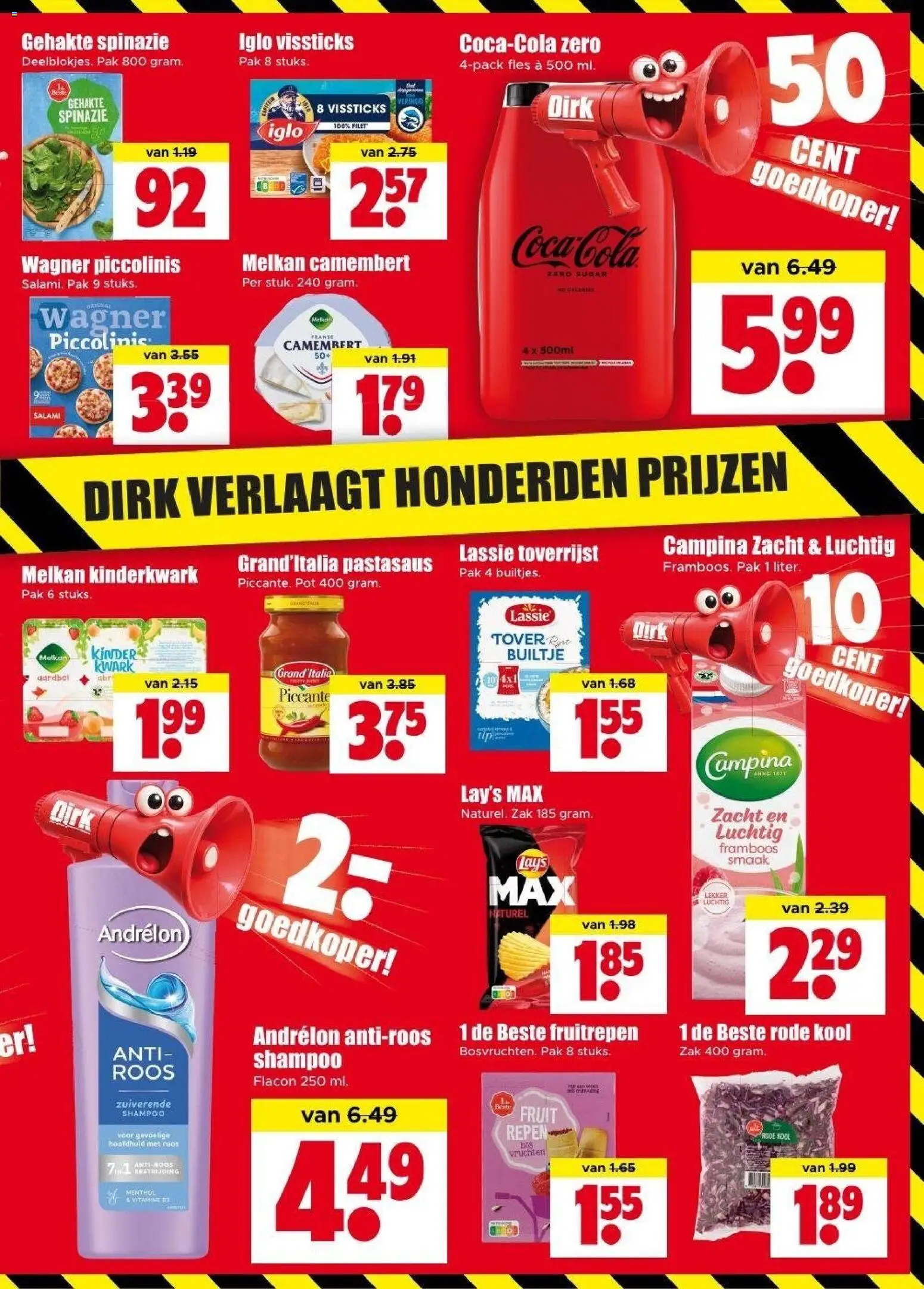 {H1} | Pagina: 3 | Producten: Coca Cola, Fruit, Shampoo, Pot