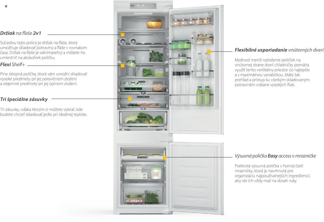Nové Whirlpool akcie – leták je platný od 01.01.2025 | Strana: 7 | Produkty: Chladnička, Police, Mraznička