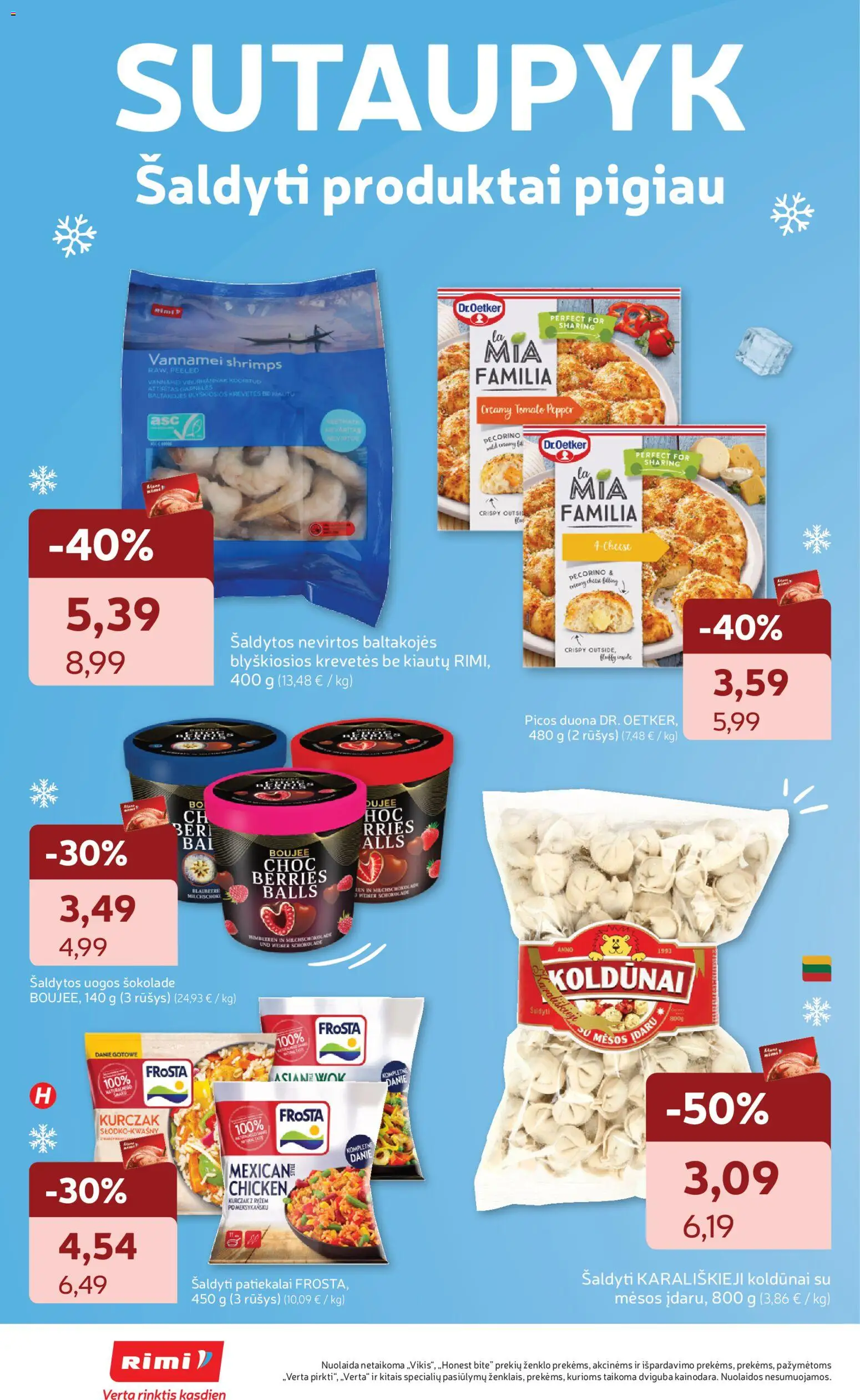 Rimi akcijos nuo 27.01.2026 | Puslapis: 2 | Prekių: Duona
