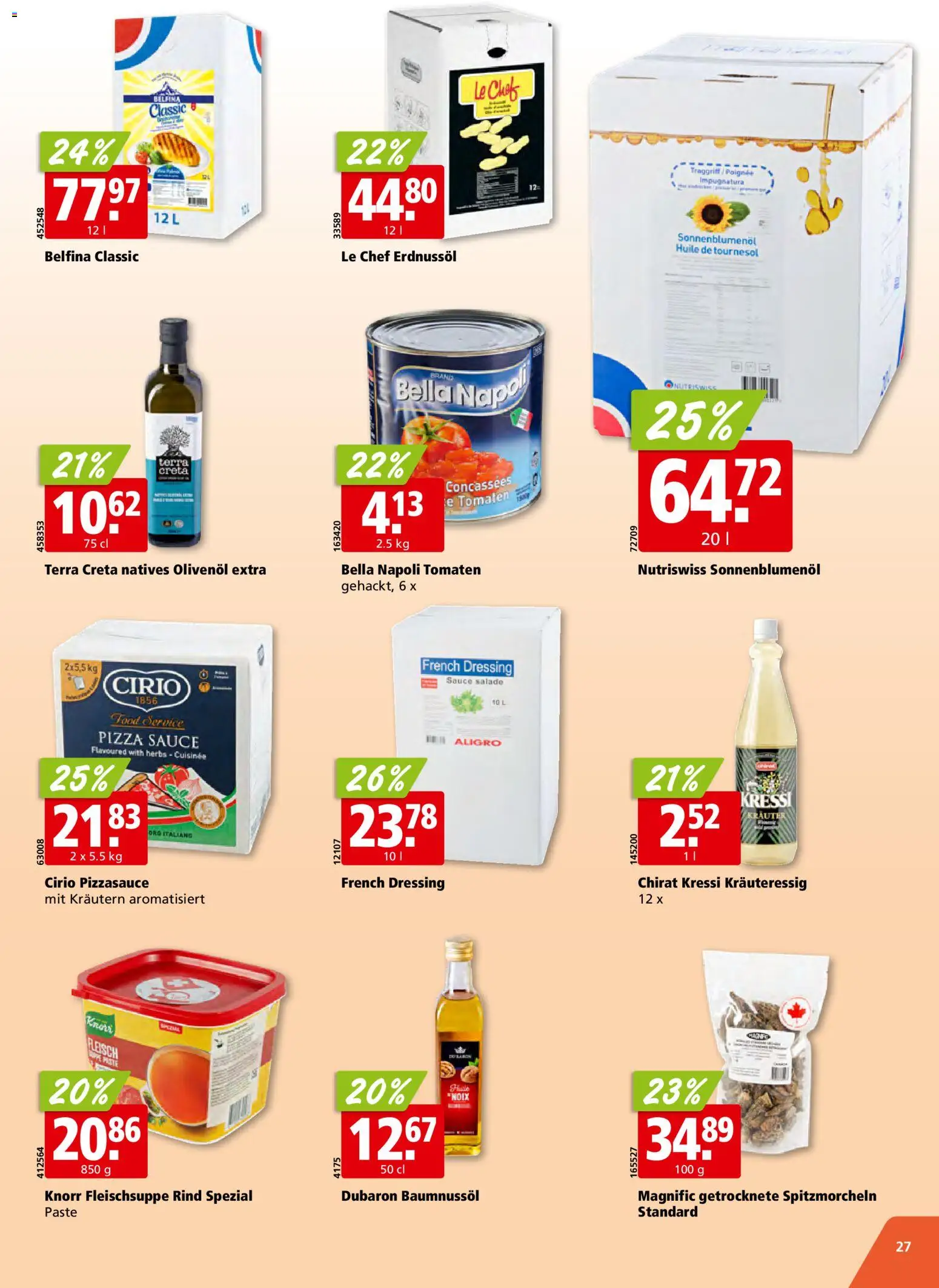 Aligro Aktionen – gültig ab 24.11.2025 | Seite: 27 | Produkte: Dressing, Pizza, Tomaten