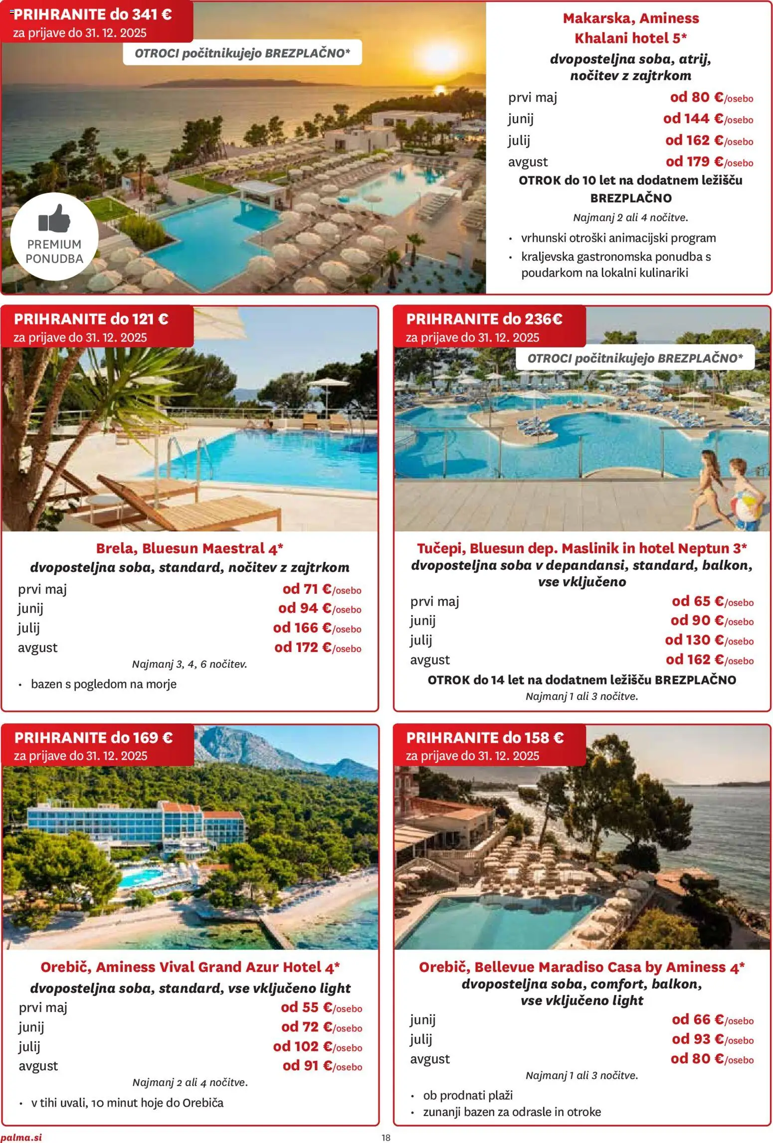 Novi Palma katalog ponudbe – veljaven od 06.11.2025 | Stran: 18 | Izdelki: Bazen