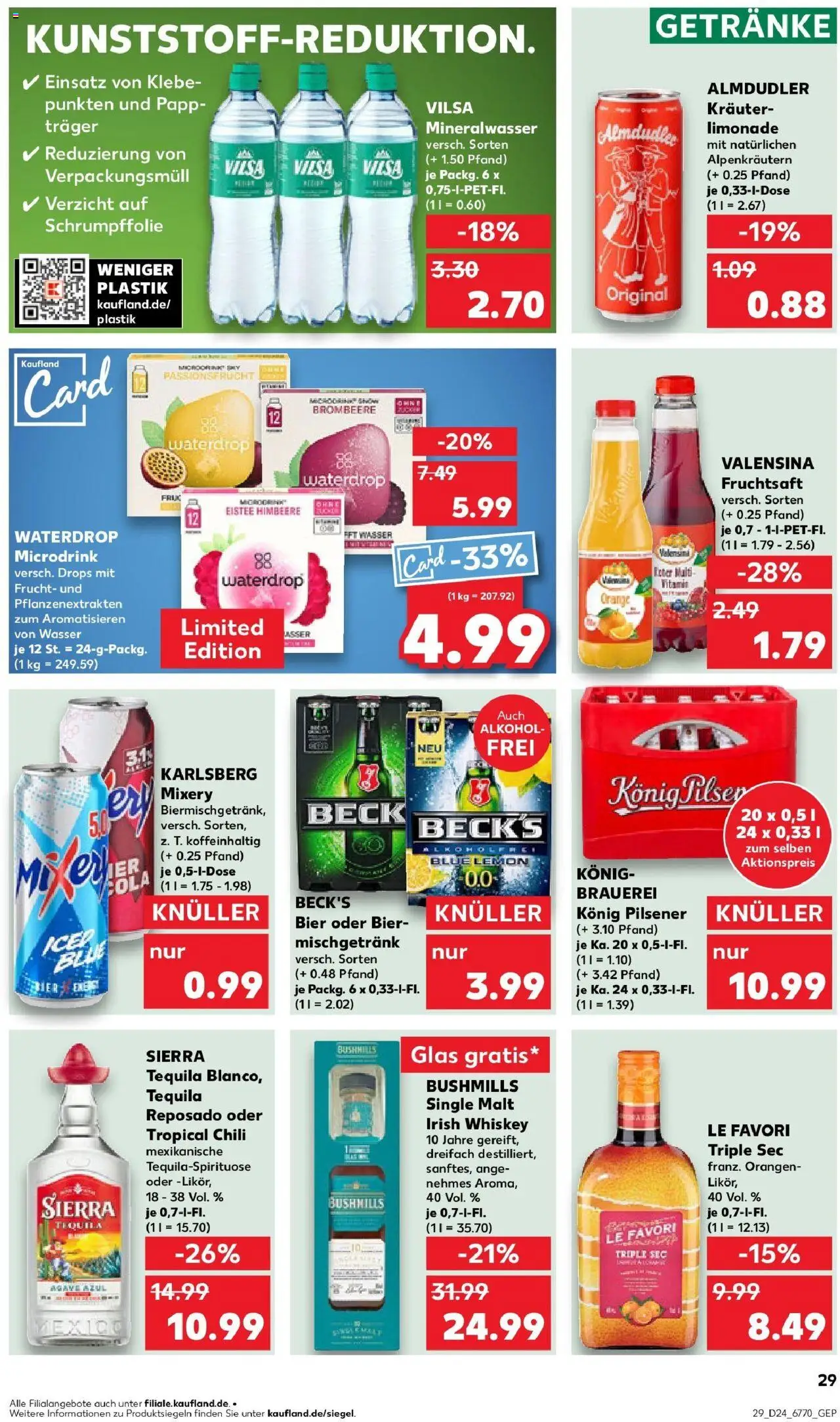 Kaufland prospekt Erkelenz	 - gültig ab dem 16.06.2025 | Seite: 44 | Produkte: Cola, Wasser, Chili, Fruchtsaft