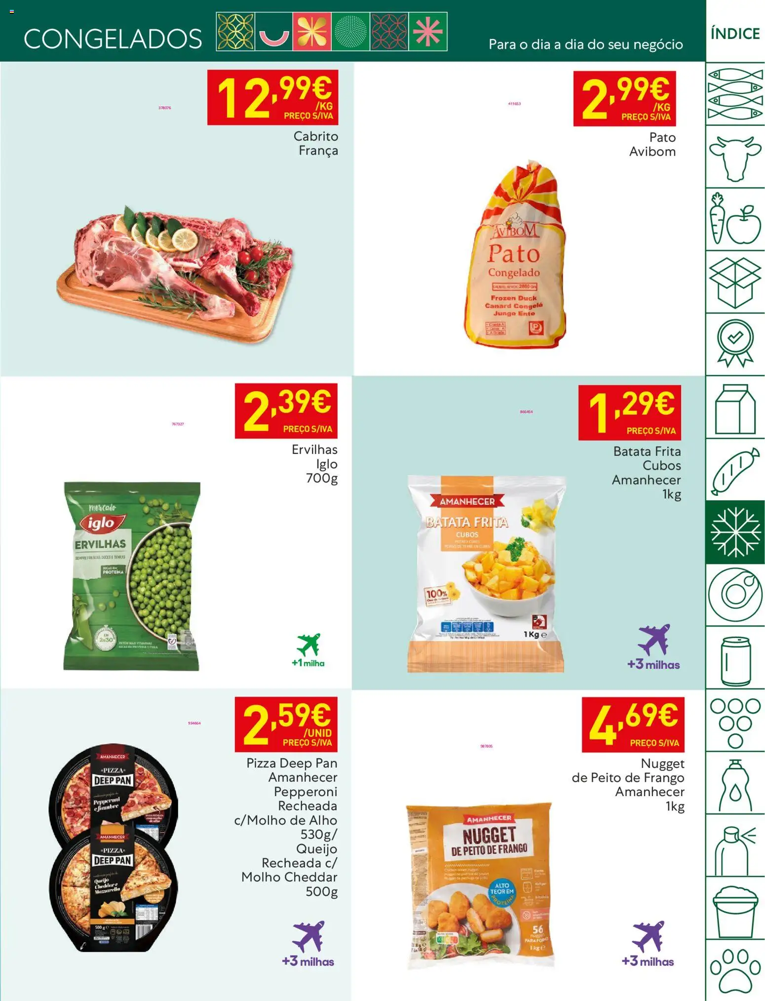 Recheio folheto │ válido de 18.11.2025 | Página: 17 | Produtos: Batata, Frango, Queijo, Pizza