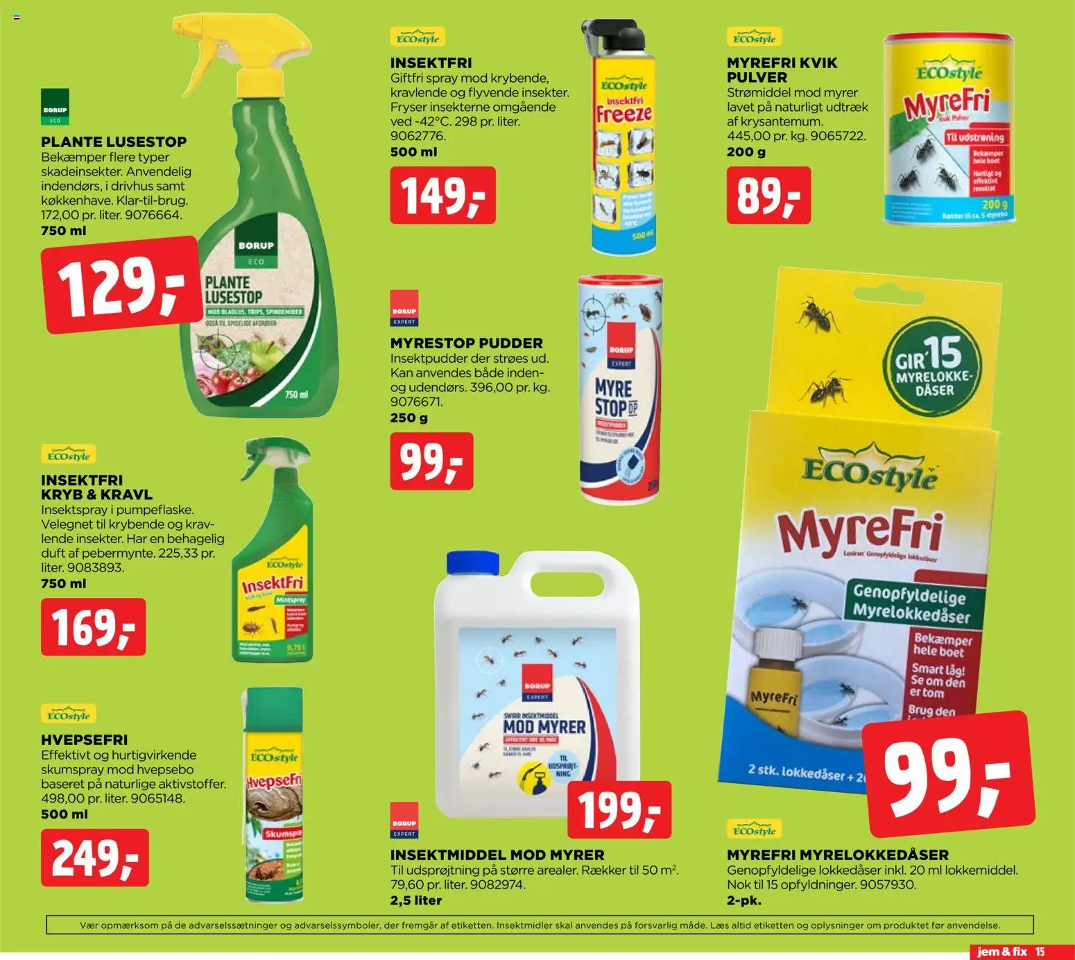 Jem & fix tilbudsavis – gyldig fra 26.04.2026 | Side: 15 | Produkter: Duft, Pudder