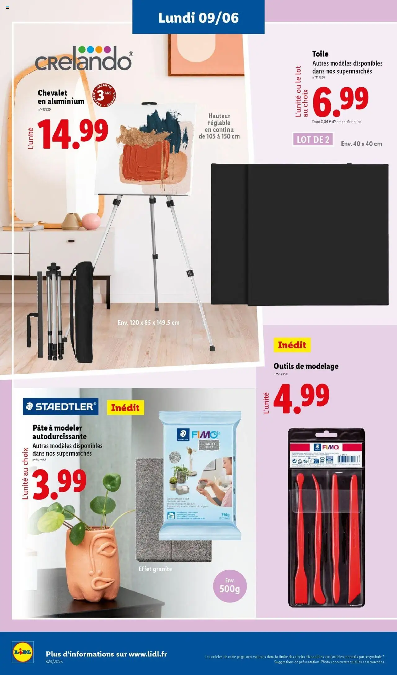  | Page: 66 | Produits: Chevalet, Pâte à modeler