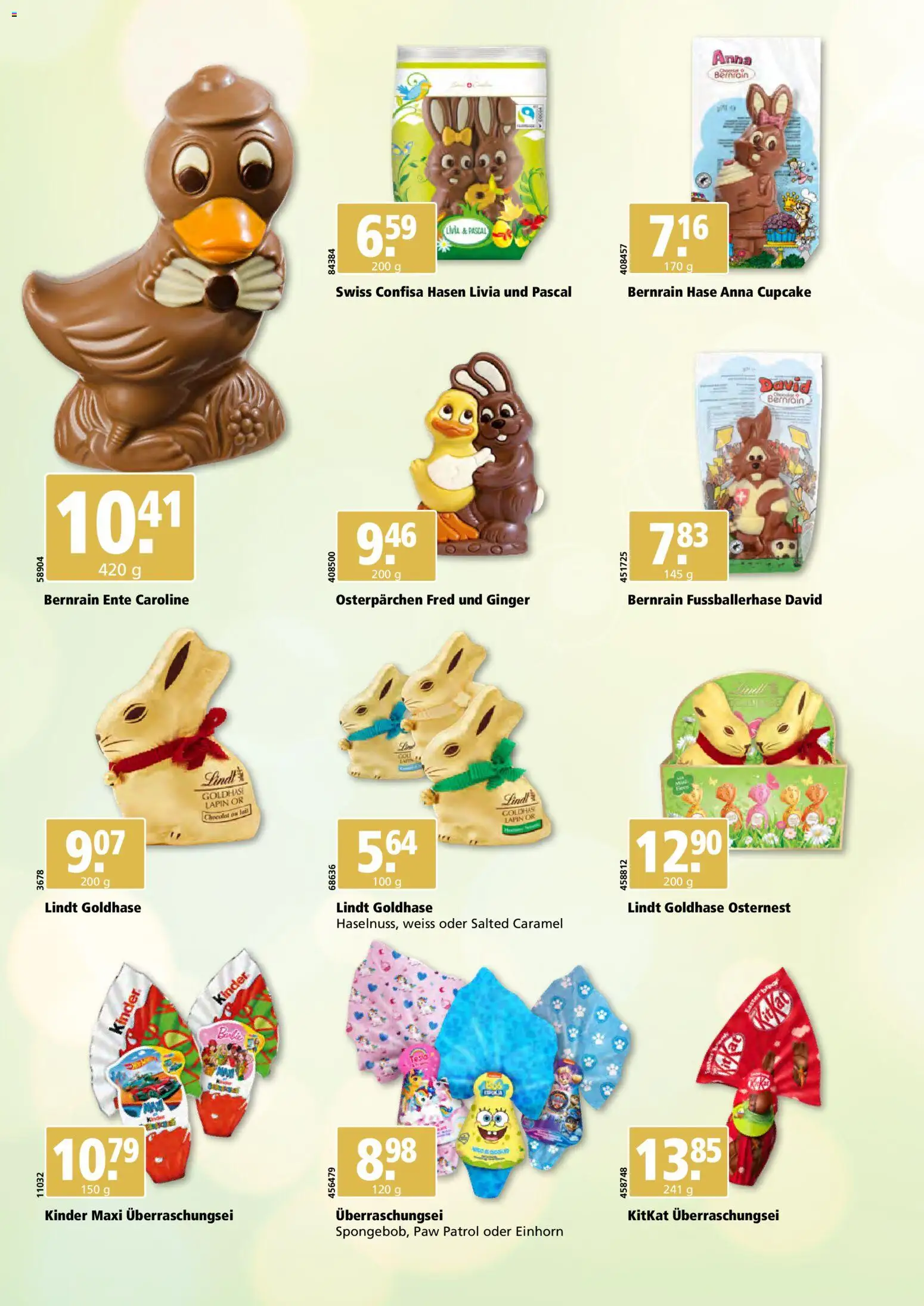 Aligro Aktionen Ostern Schlieren, Gossau SG, Frauenfeld, Rapperswil-Jona, Sargans, Bern, Brüttisellen, Pratteln, Emmen, Spreitenbach – gültig ab 16.02.2026 | Seite: 2