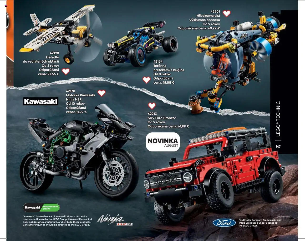 Nové ALLTOYS akcie – leták je platný od 01.06.2025 | Strana: 147 | Produkty: LEGO