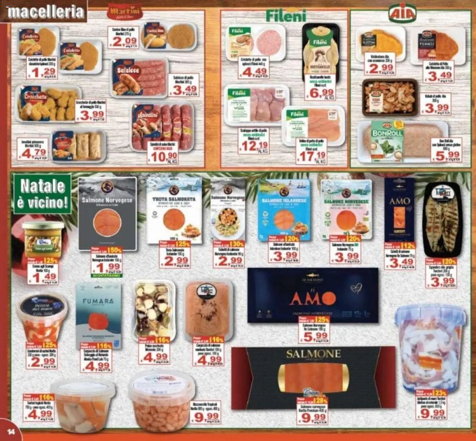 Volantino CTS del 06.12.2025 | Pagina: 14 | Prodotti: Salmone, Trota