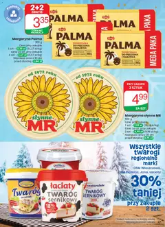 Pogląd oferty "Margaryna Palma, Margaryna Palma, 300 g" - ważna od 03.12.2025 | Strona: 47 | Produkty: Twaróg na sernik, Margaryna, Twaróg