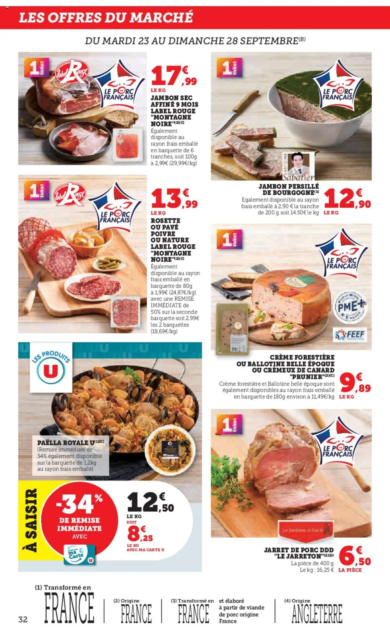  | Page: 32 | Produits: Poivre, Viande, Porc, Crème